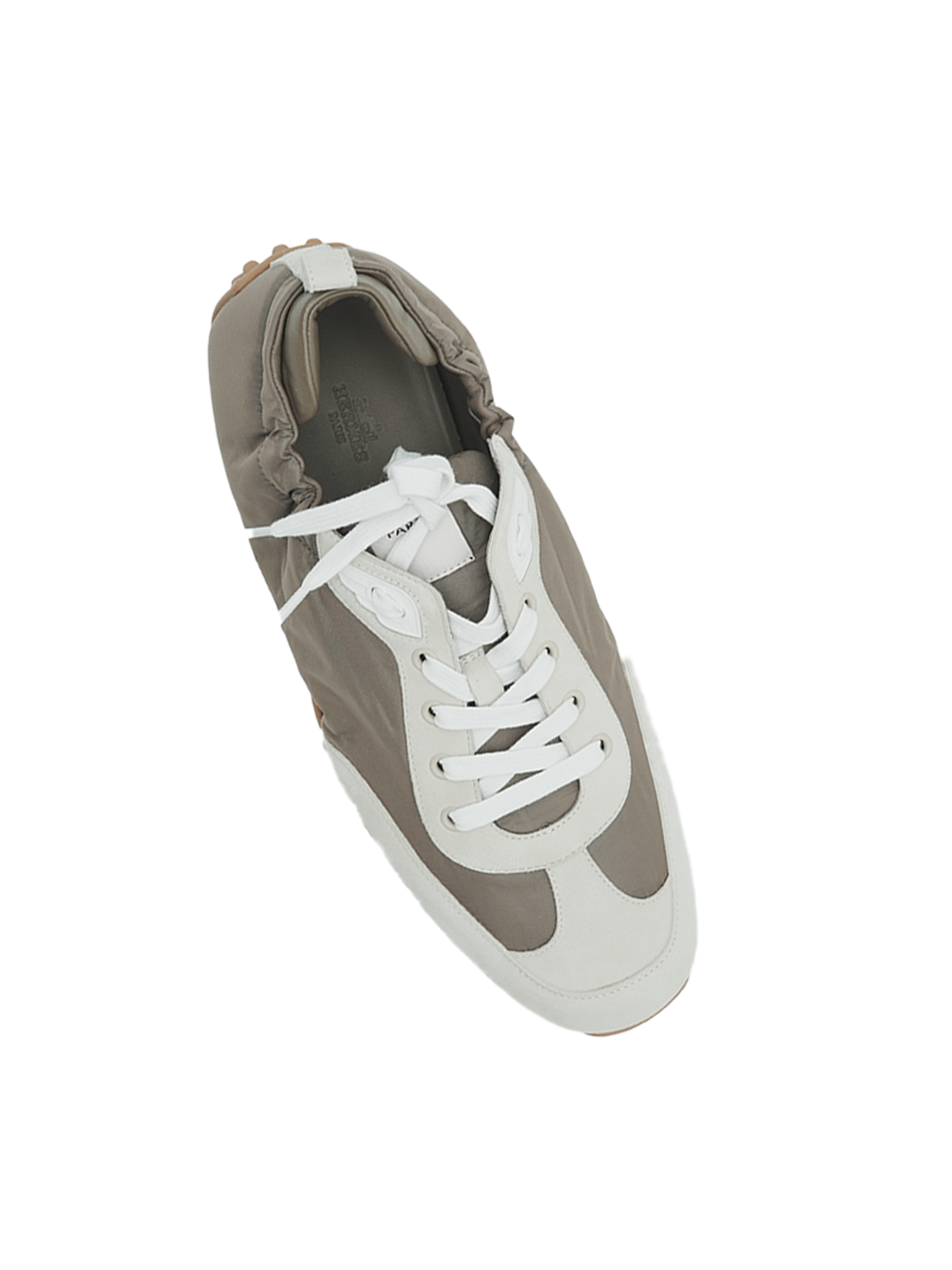 NEW IN SNEAKER ÉTOUPE/ BLANC DE PARIS