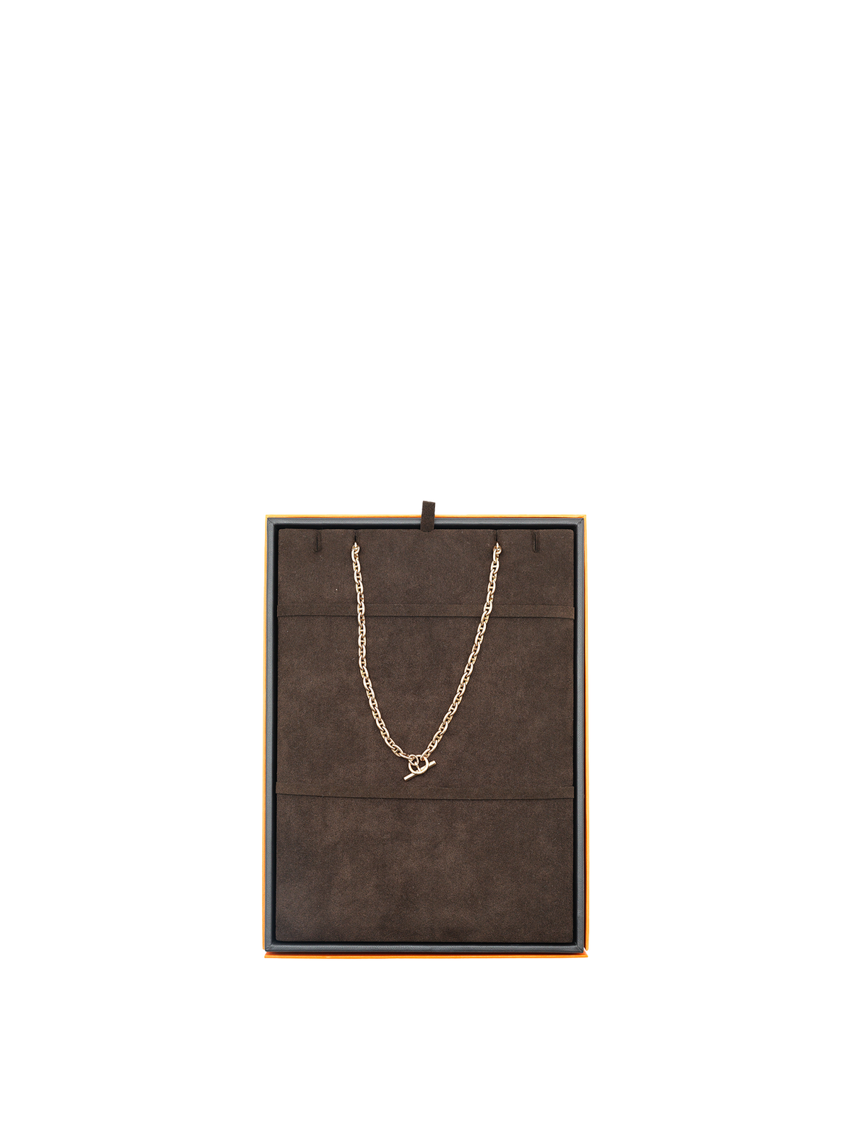 NEW HERMÈS CHAINE D'ANCRE ENCHAINNEE NECKLANCE RGHW