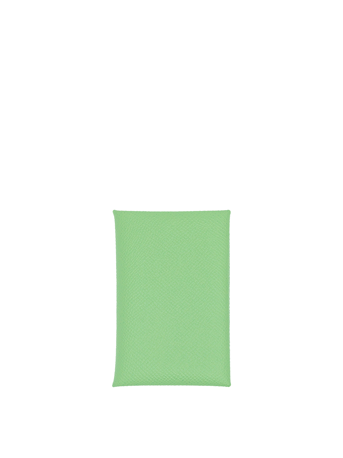 NEW HERMÈS CALVI DUO EPSOM VERT CRIQUET PHW