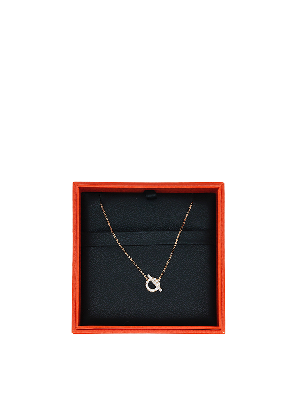 PRE-LOVED HERMÈS FINESSE PENDANT WITH DIAMOND RGHW