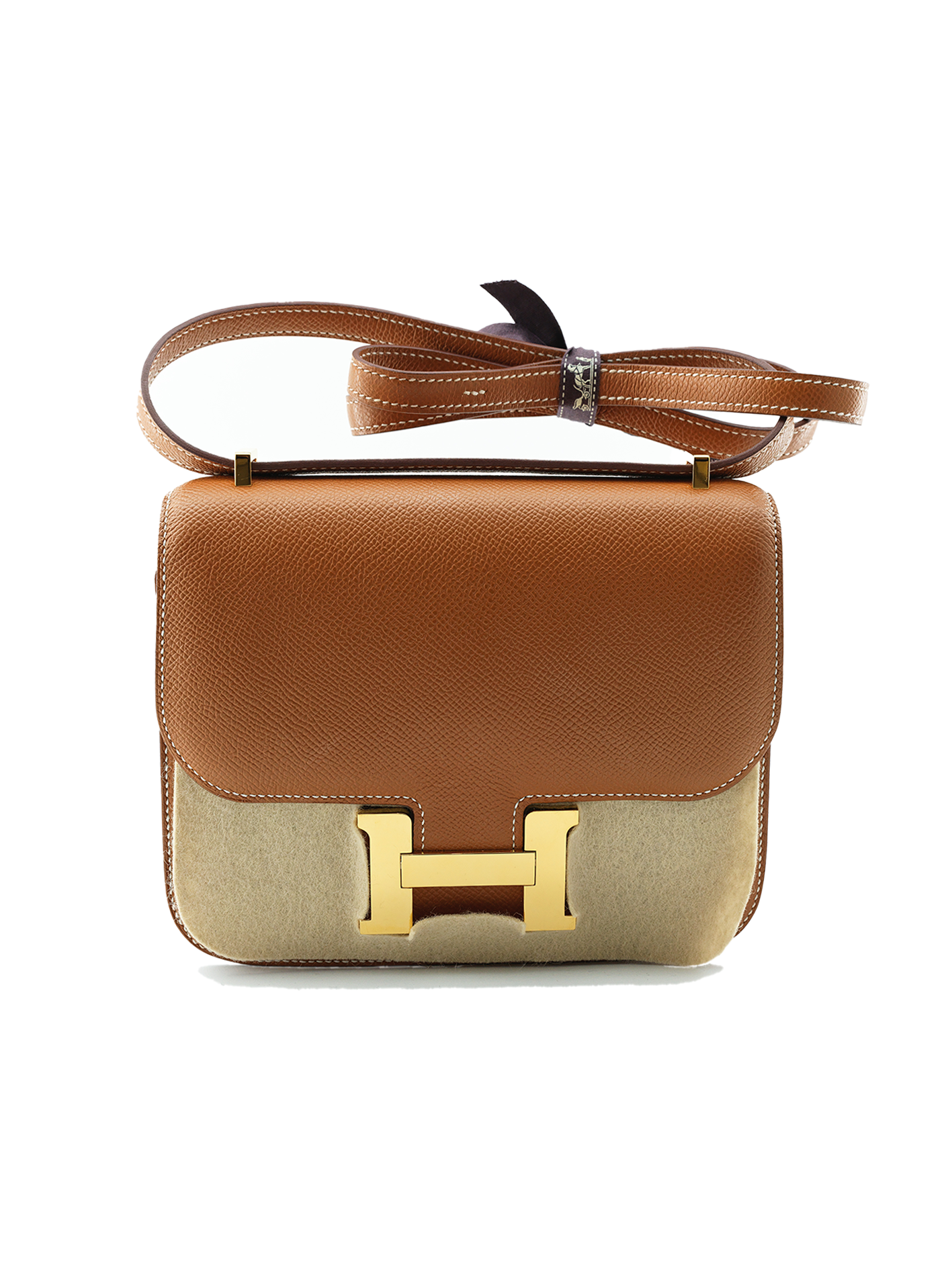 USED HERMES CONSTANCE 19 EPSOM GOLD GHW