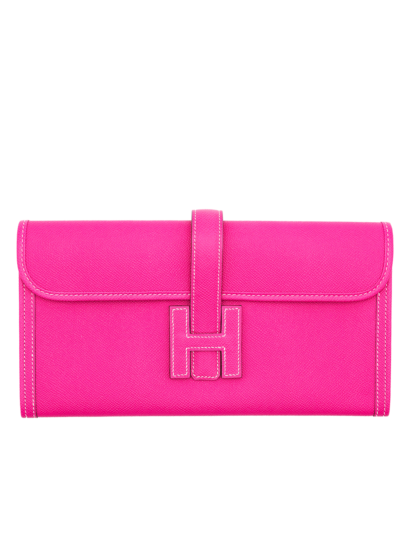 NEW HERMÈS POCHETTE JIGE ELAN ROSE TYRIEN