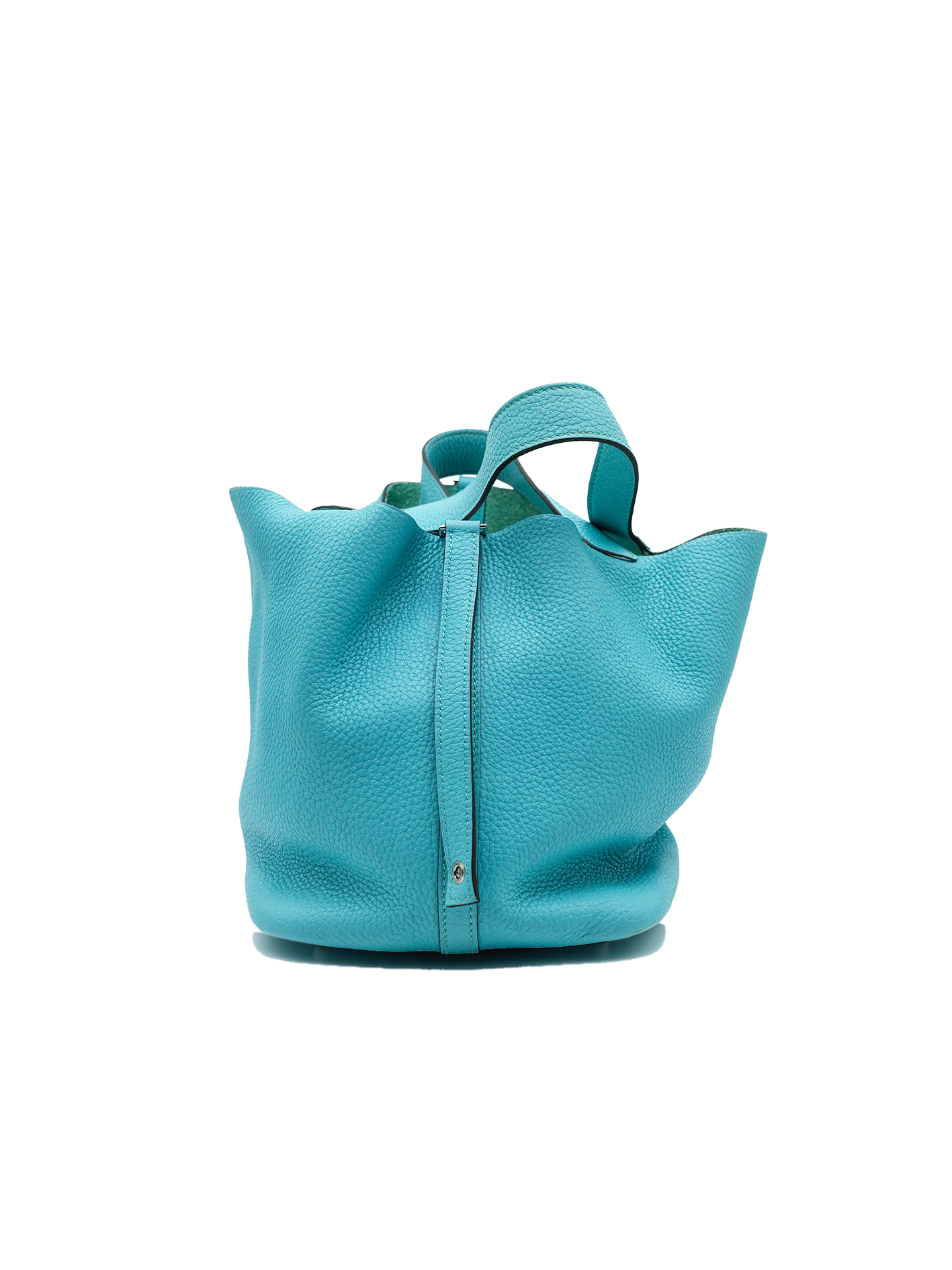 PRE-LOVED HERMÈS PICOTIN 22 TAURILLON CLEMENCE BLEU ATOLL PHW