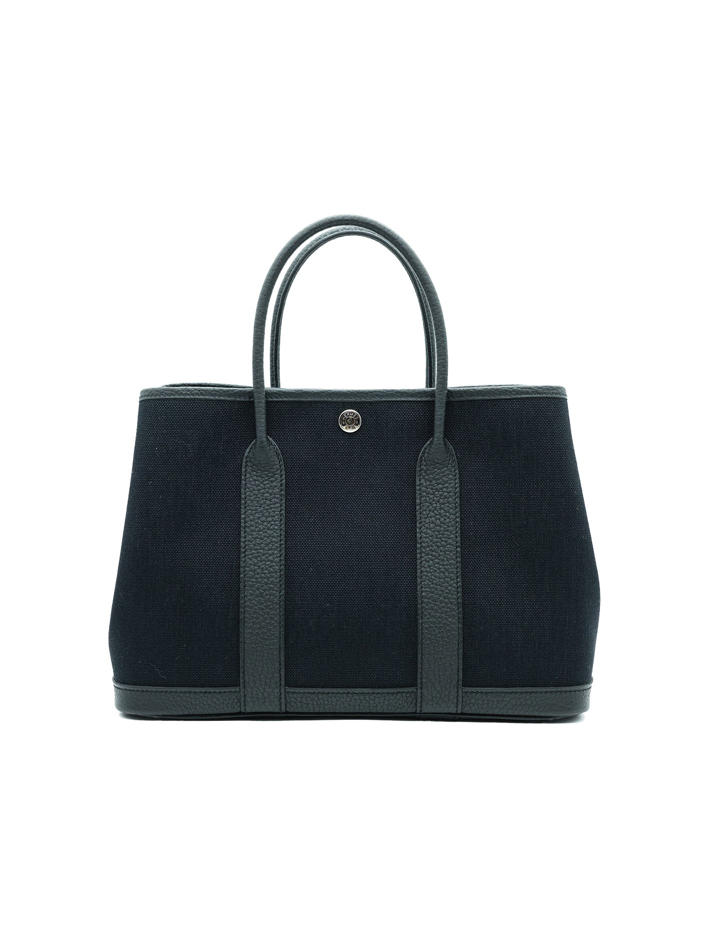 NEW HERMÈS GARDEN PARTY 30 BLACK TOILE/ NEGONDA PHW