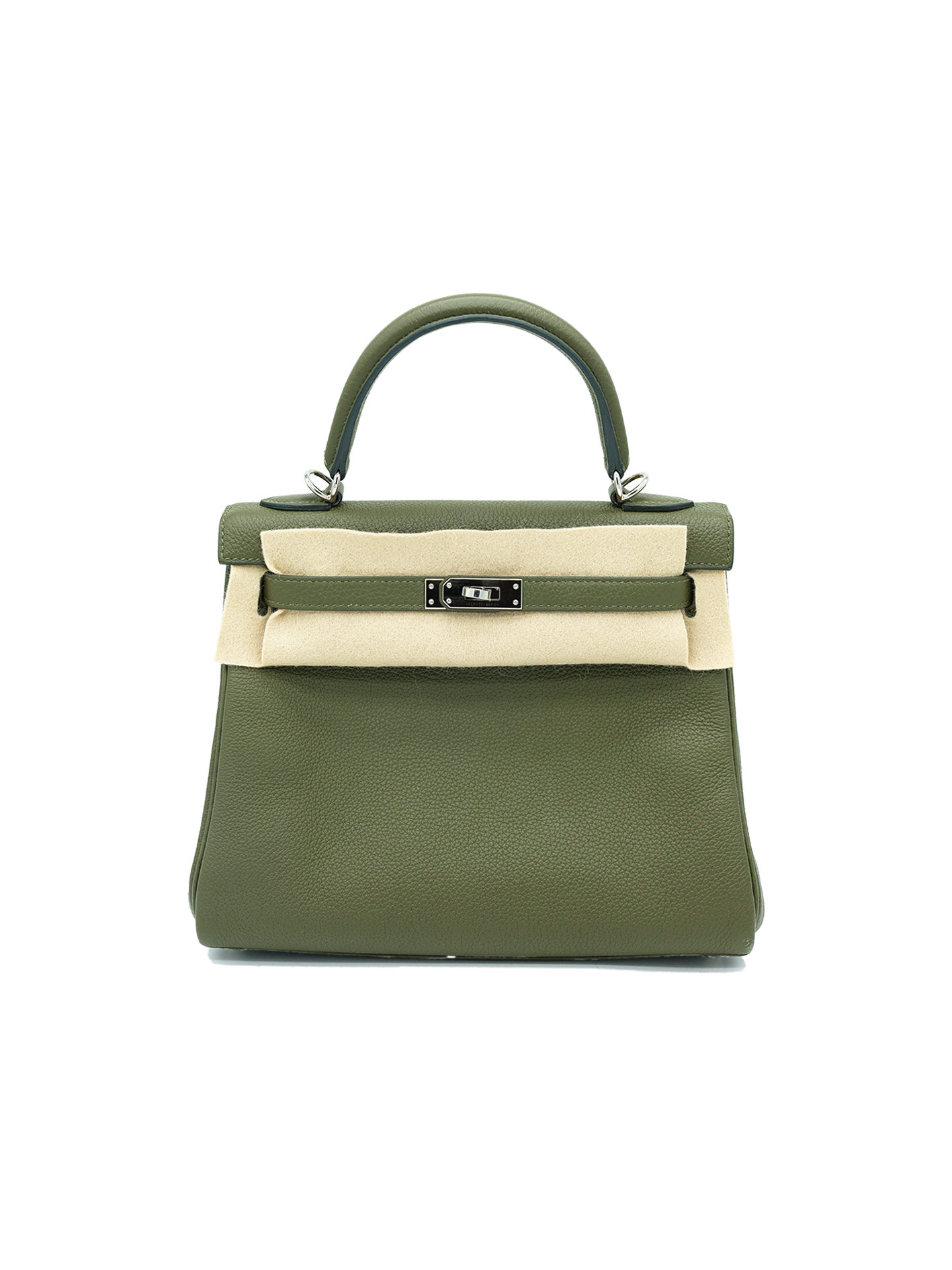 PRE-LOVED HERMÈS KELLY 25 TOGO VERT VERONESE PHW