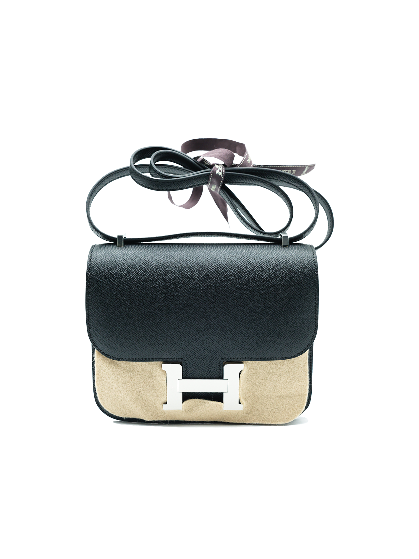 NEW HERMES CONSTANCE 19 EPSOM BLACK PHW