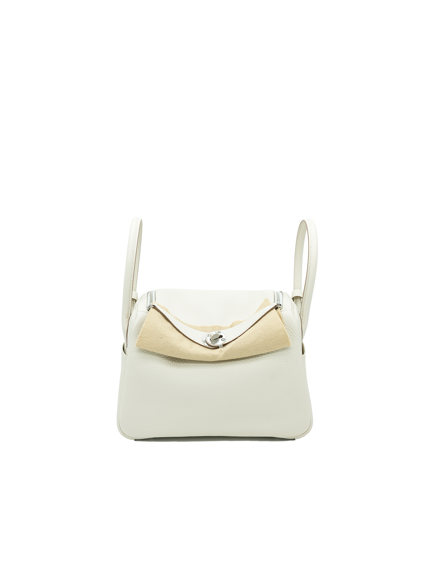NEW HERMÈS MINI LINDY TAURILLON CLEMENCE CRAIE PHW