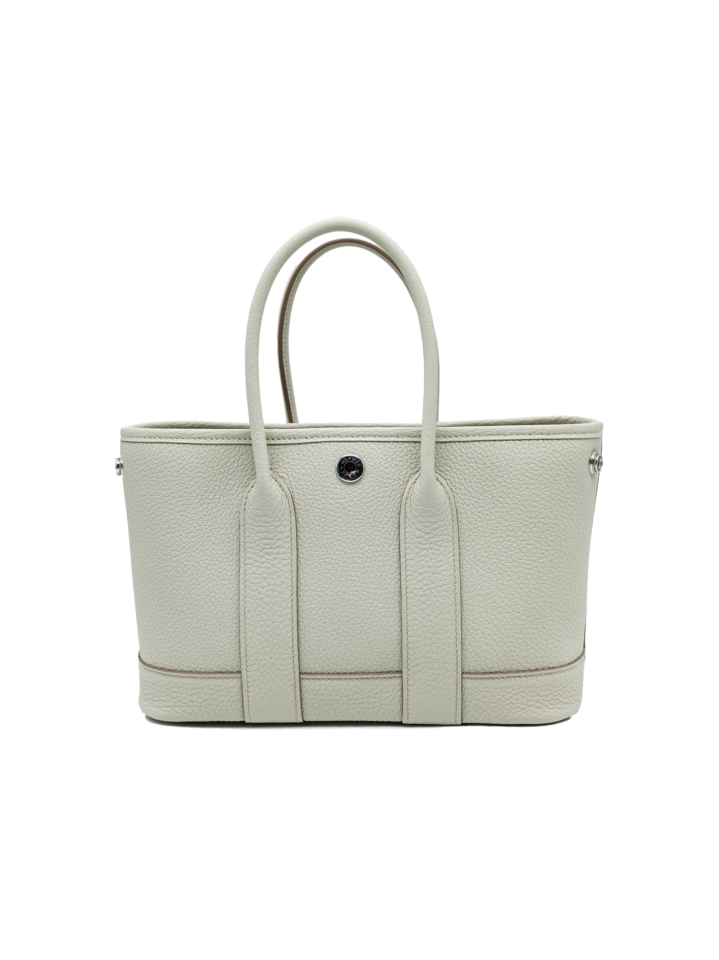 NEW HERMÈS MINI GARDEN PARTY TOGO BETON PHW