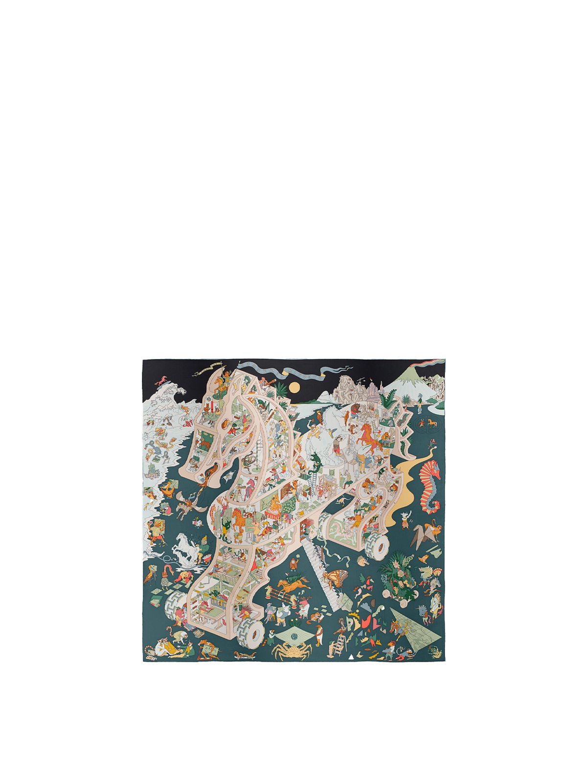 NEW HERMÈS ACADEMIA HIPPICA SCARF