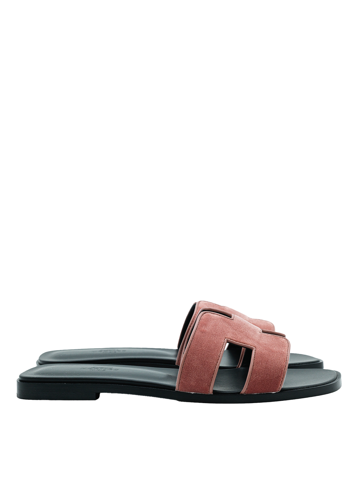 NEW HERMÈS ORAN SANDAL BOIS DE ROSE