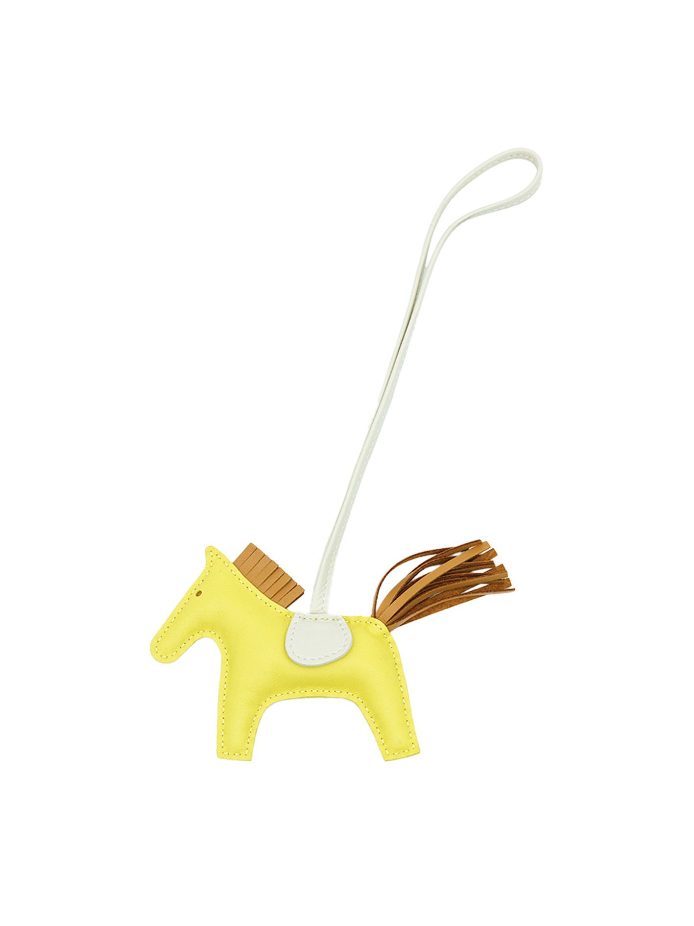 NEW HERMÈS RODEO CHARM LIME/ SESAME/ NATA SWIFT