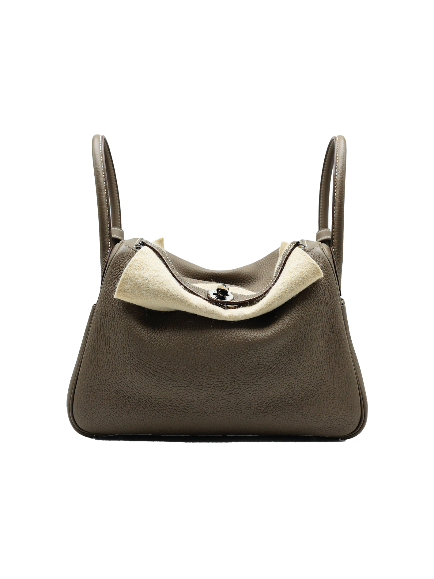 PRE-LOVED HERMÈS LINDY 30 TAURILLON CLEMENCE ETOUPE PHW