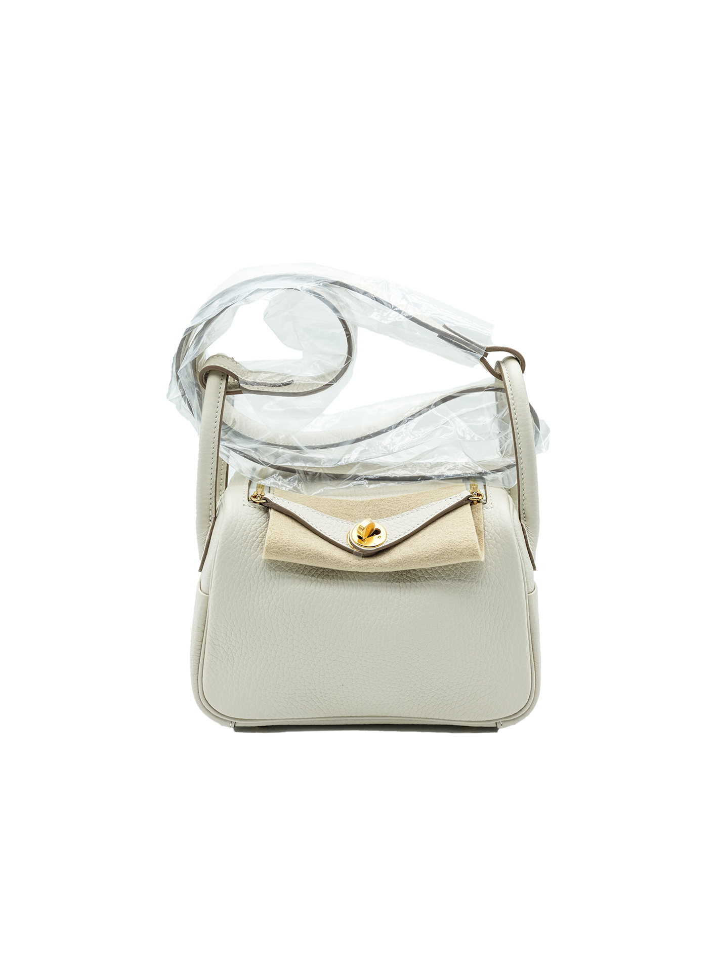 NEW HERMES MINI LINDY TAURILLON CLEMENCE CRAIE GHW