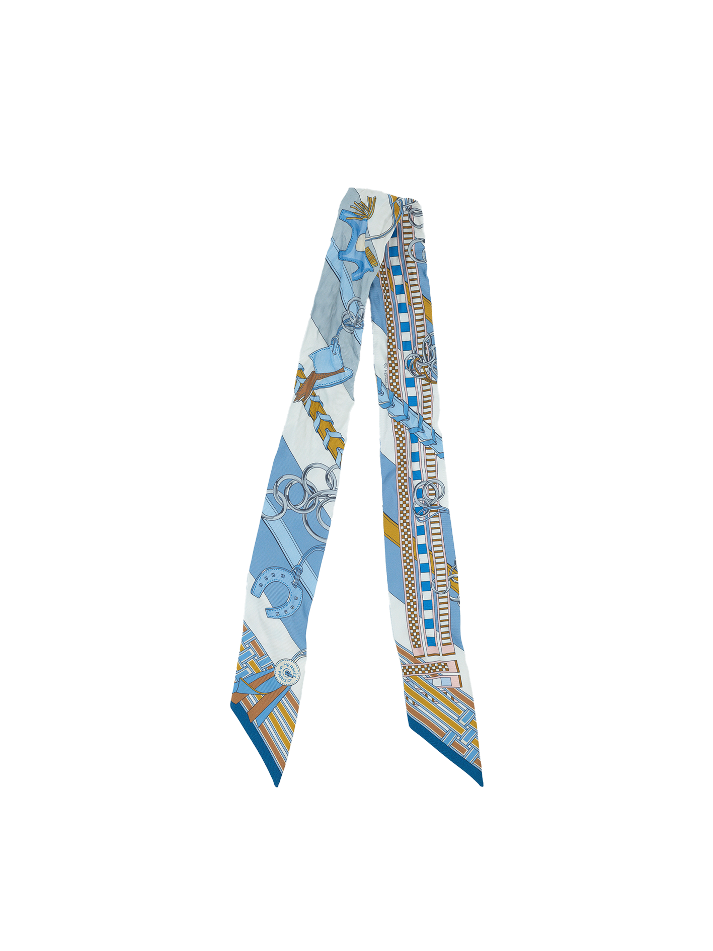 PRE-LOVED HERMÈS BRIDES ET GRIS TWILLY