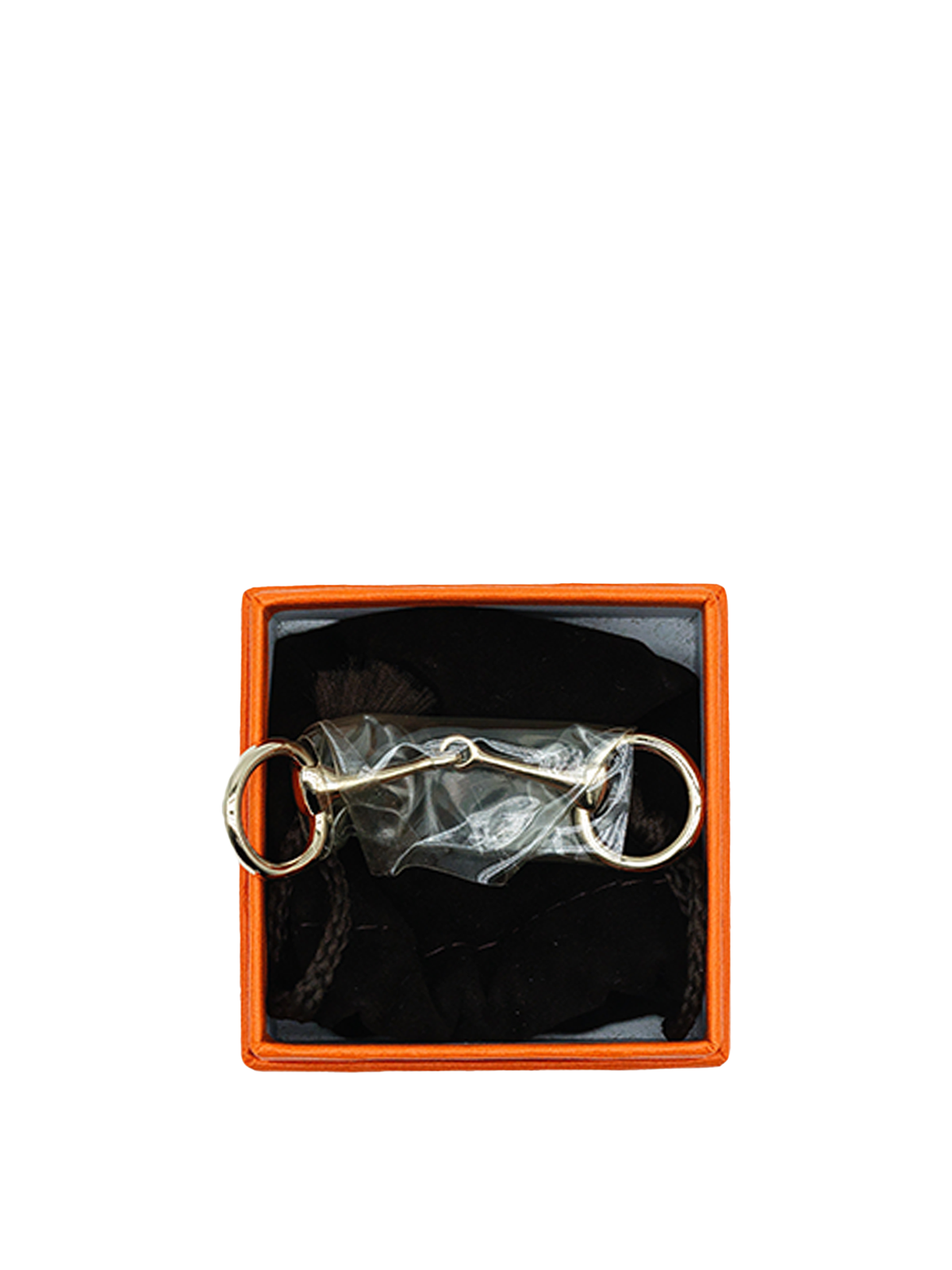 NEW HERMÈS MINI MORS TWILLY RING PHW