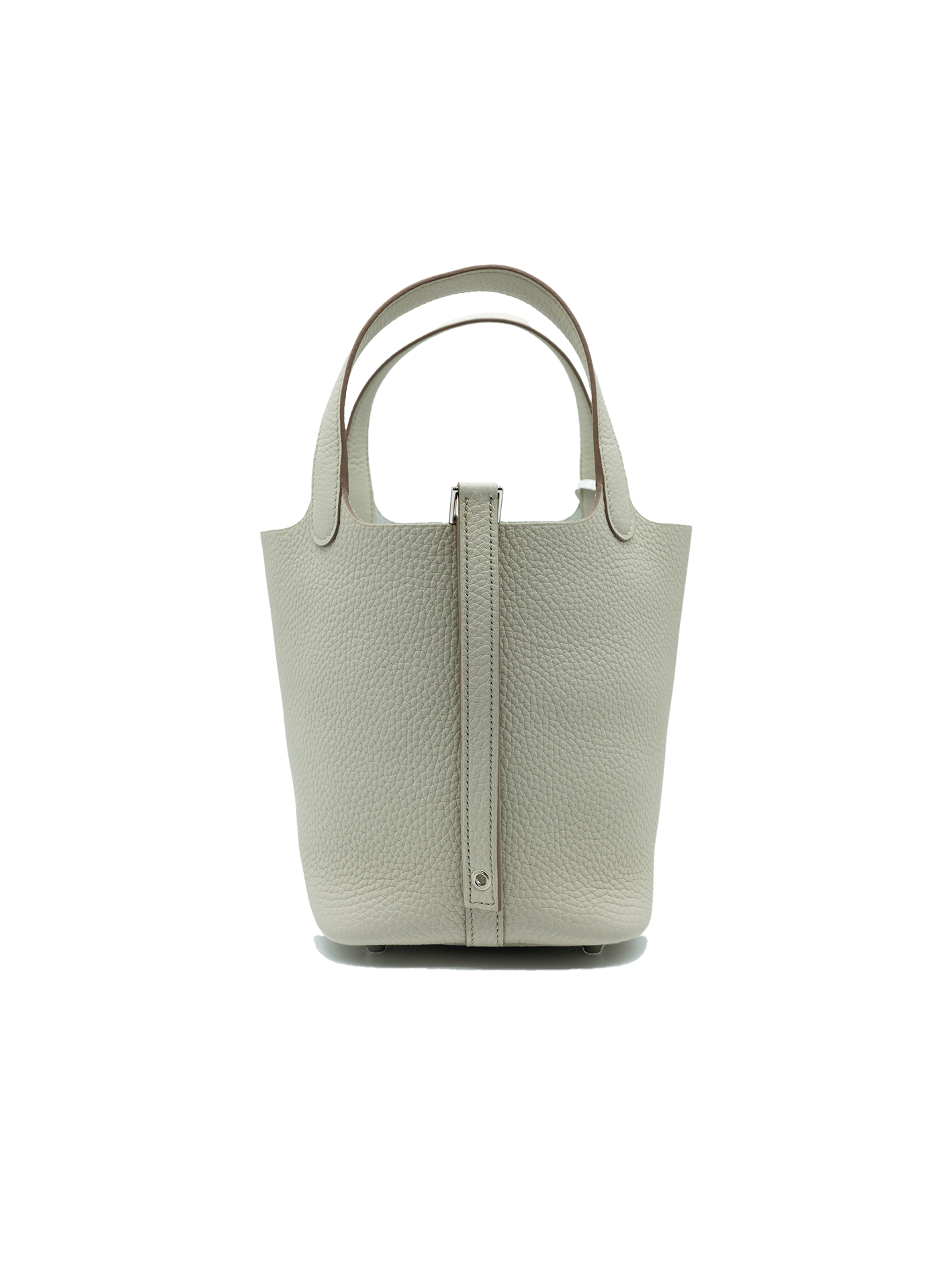 NEW HERMÈS PICOTIN 18 TAURILLON CLEMENCE BETON PHW