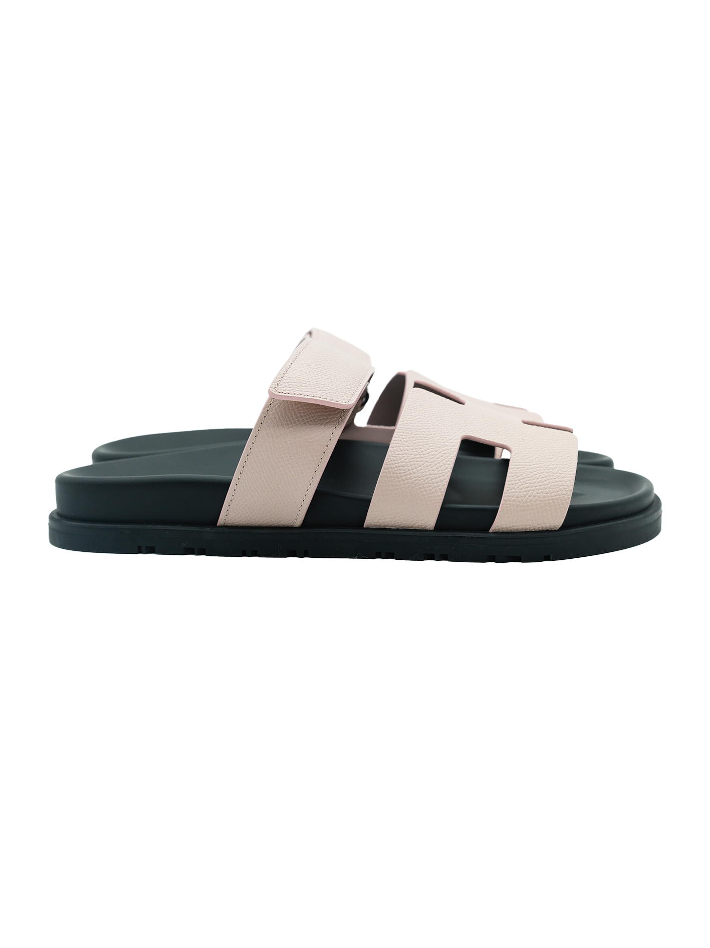 NEW HERMÈS CHYPRE SANDAL ROSE PORCELAINE