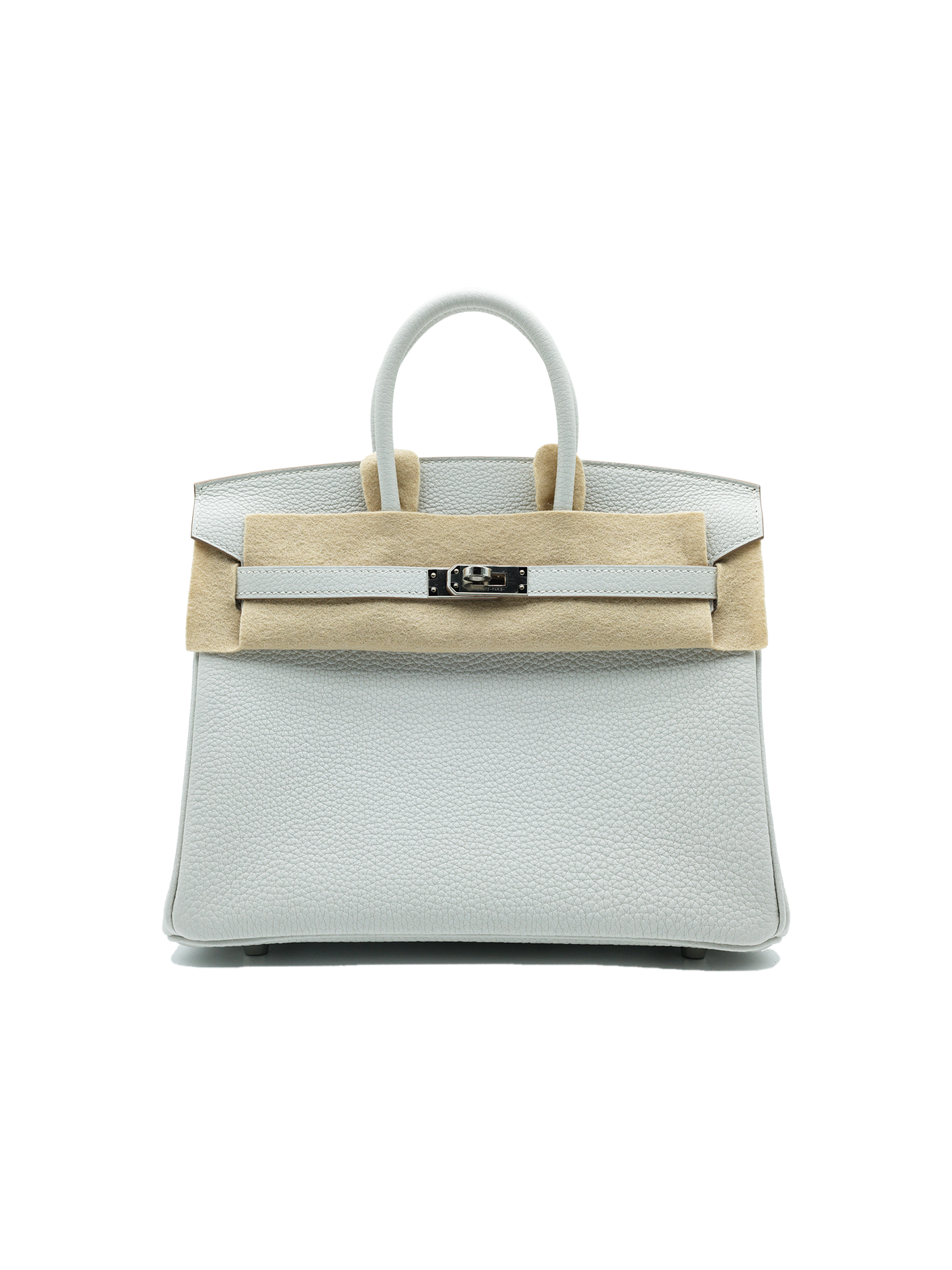 NEW HERMÈS BIRKIN 25 TOGO GRIS PALE PHW