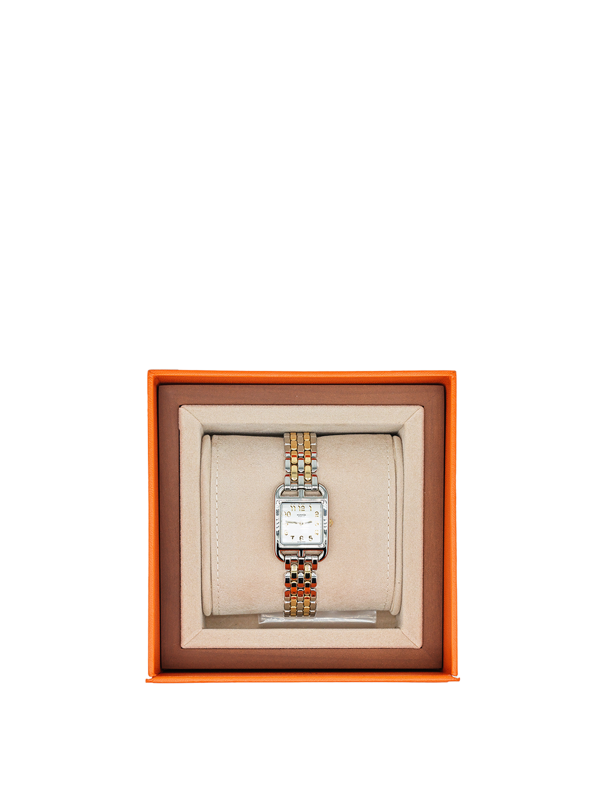 PRE-LOVED HERMÈS CAPE COD WATCH SMALL MODEL PHW