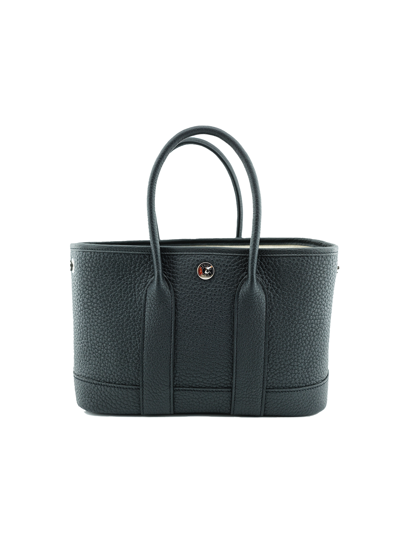 全新 HERMES 迷你花园派对 NEGONDA 黑色 PHW