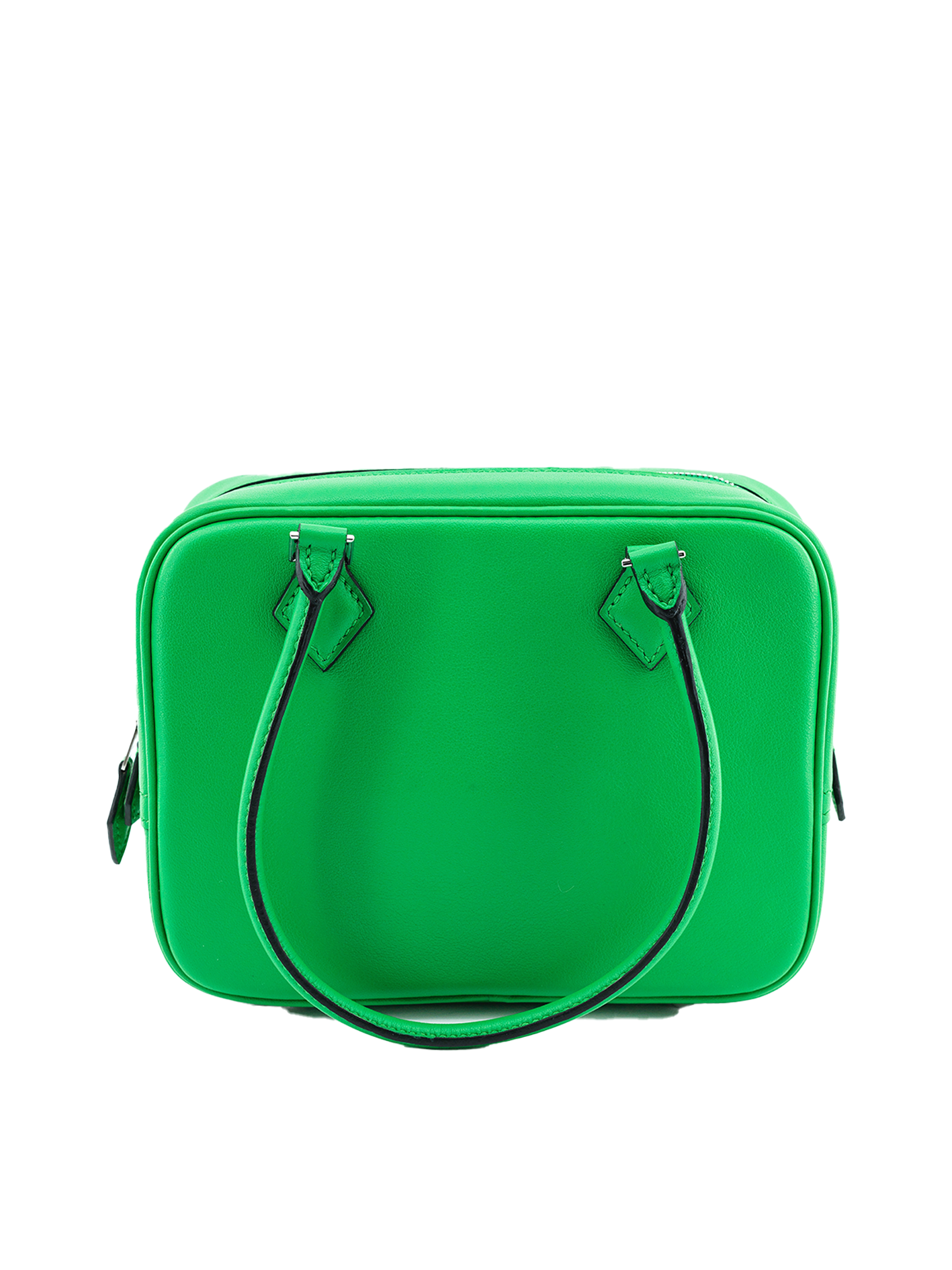 PRE-LOVED HERMES MINI PLUME SWIFT BAMBOO PHW