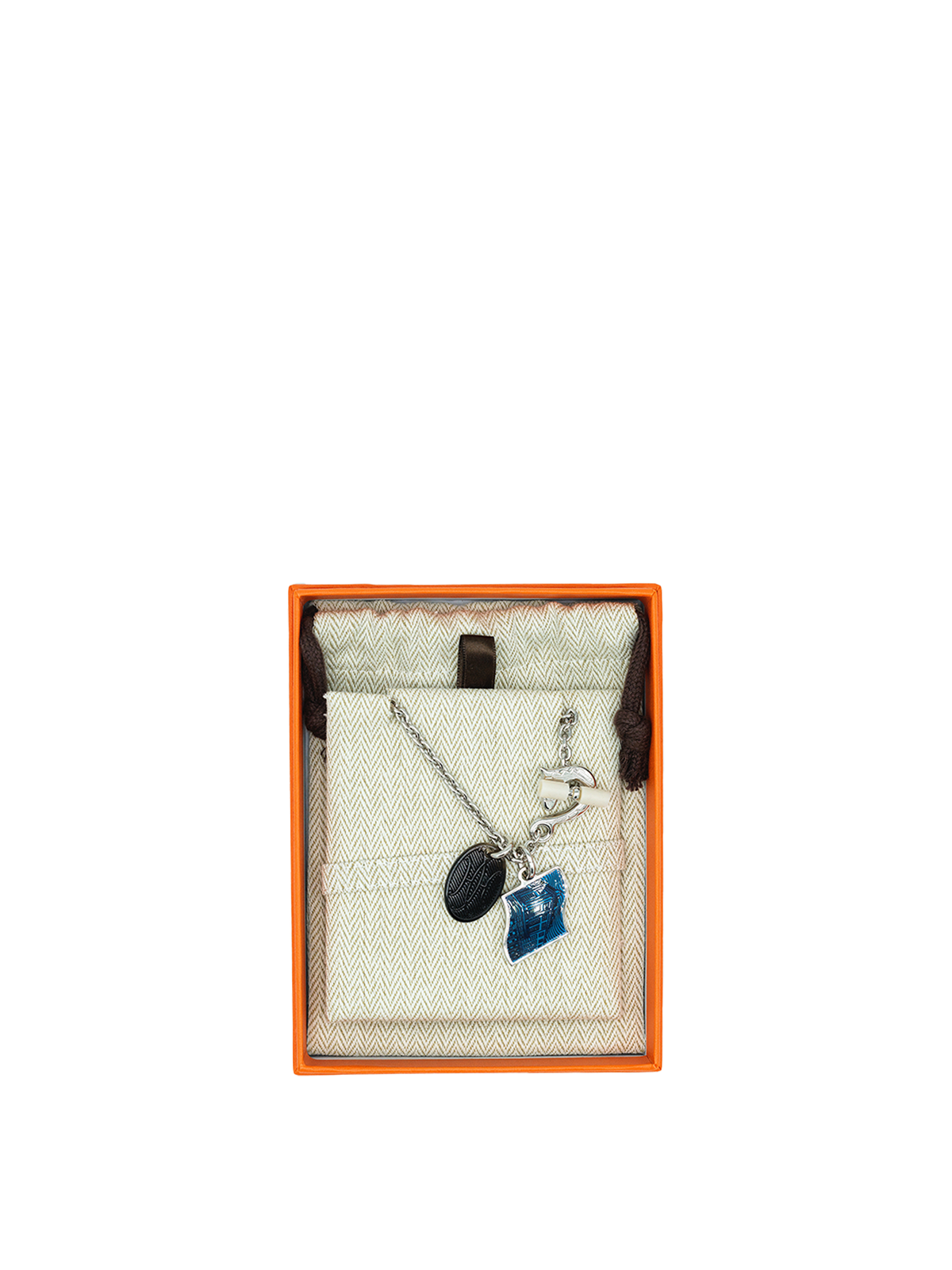 NEW HERMÈS PARADE NECKLACE PHW