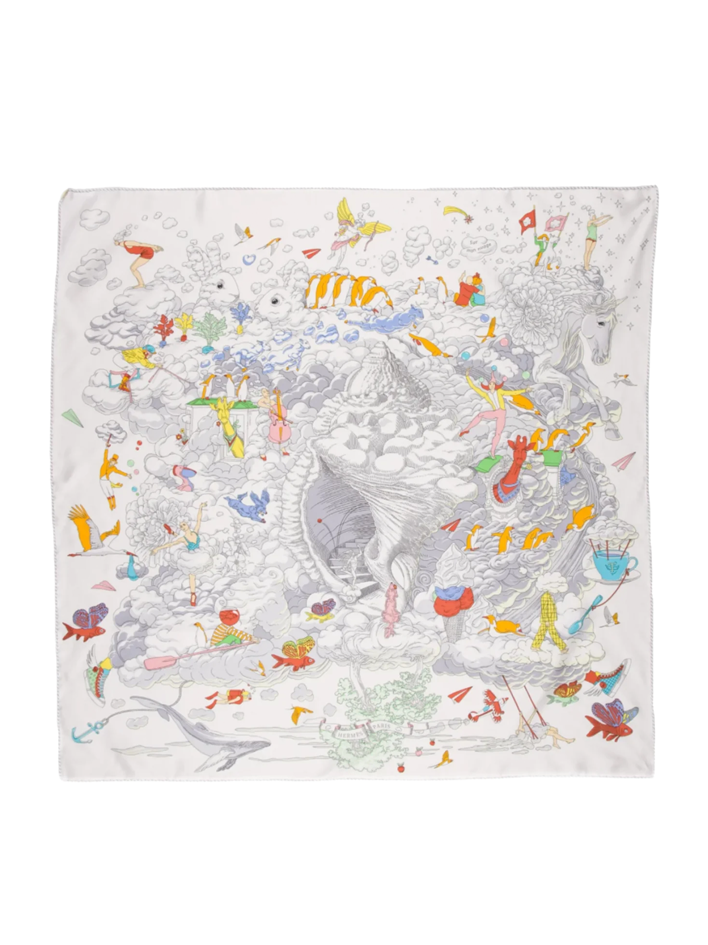 NEW HERMÈS SUR MON NUAGE SCARF