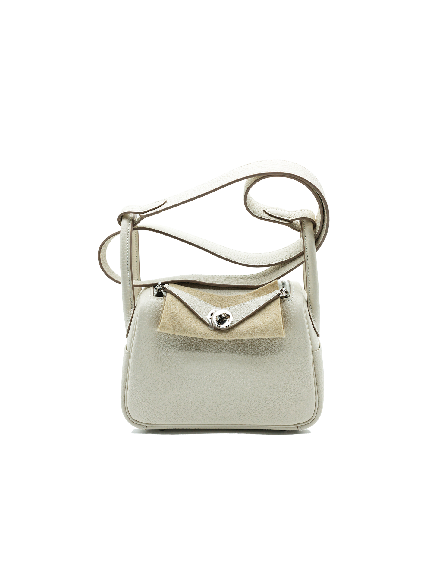 NEW HERMES MINI LINDY TAURILLON CLEMENCE CRAIE PHW