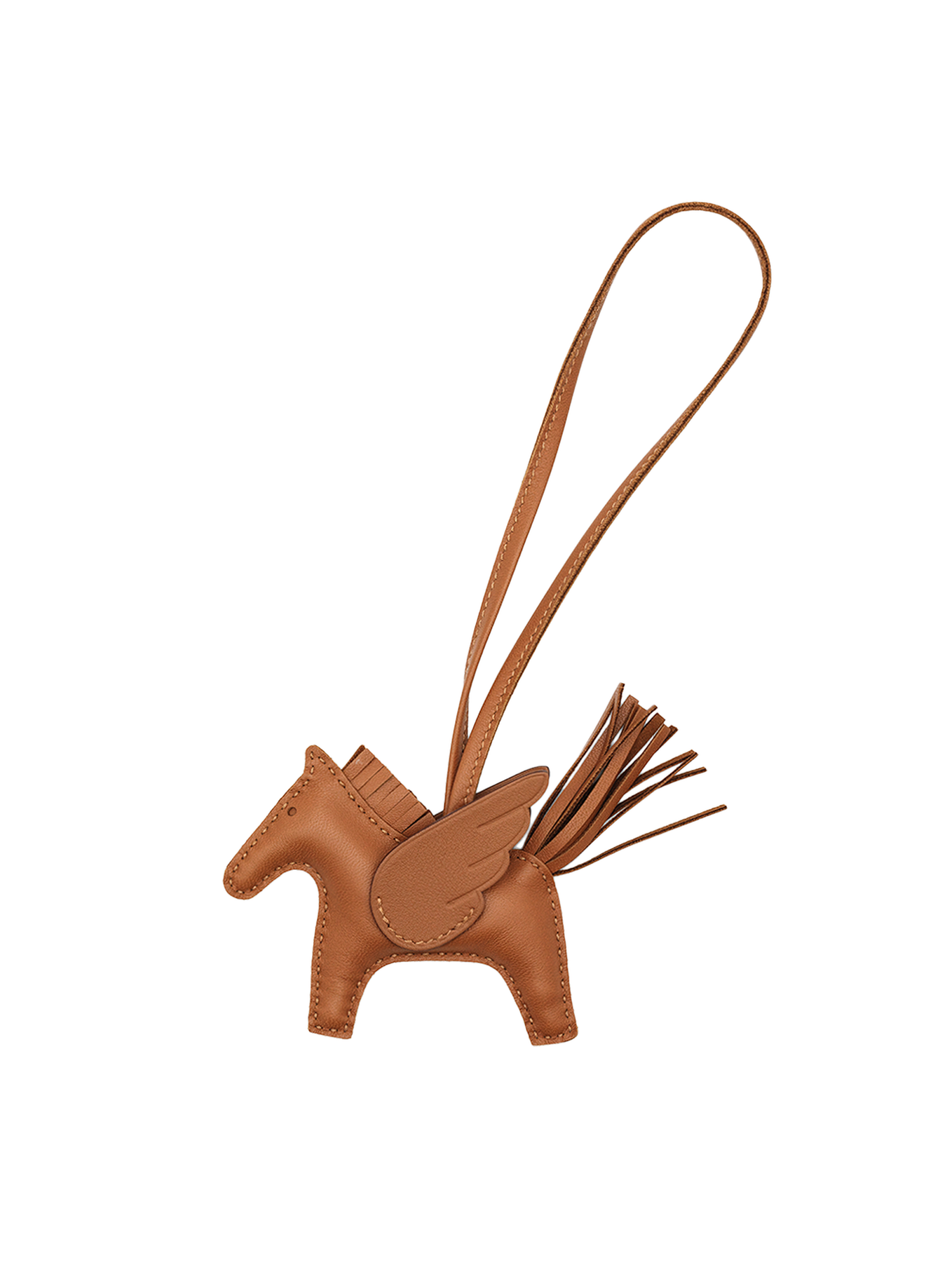 NEW HERMÈS RODEO PEGASE CHARM GOLD SWIFT