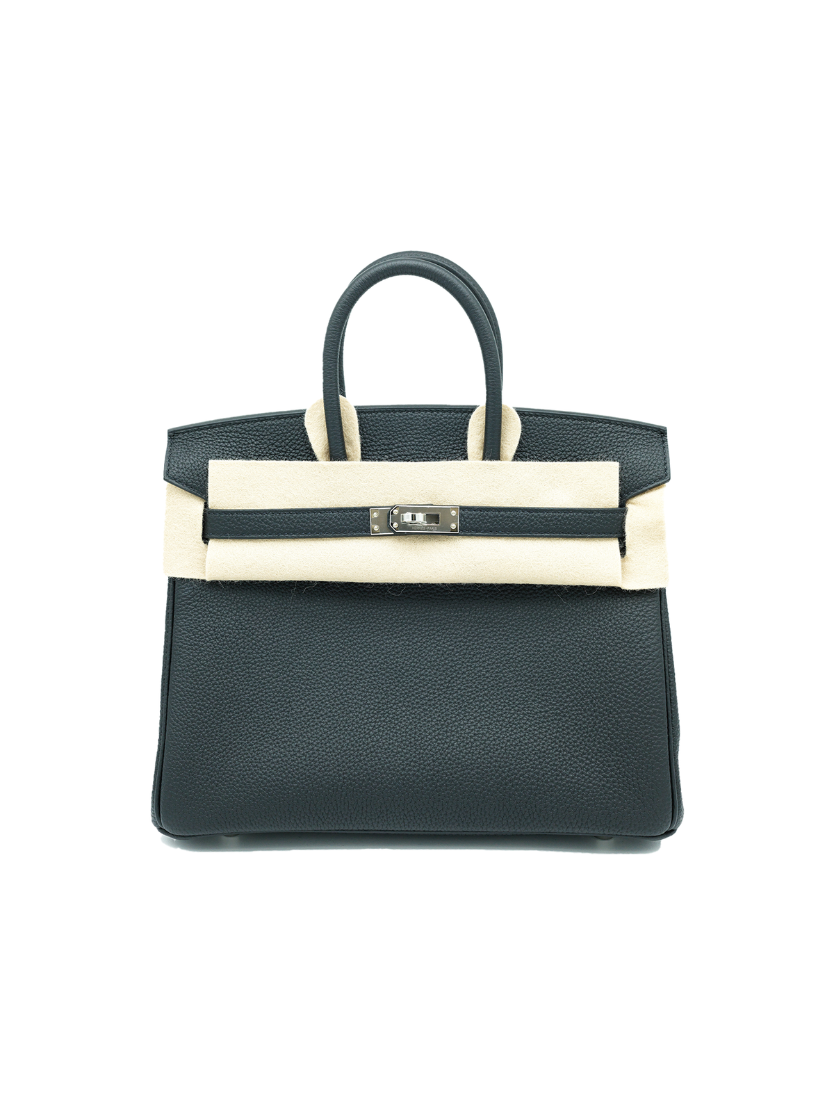 NEW HERMÈS BIRKIN 25 TOGO BLACK PHW