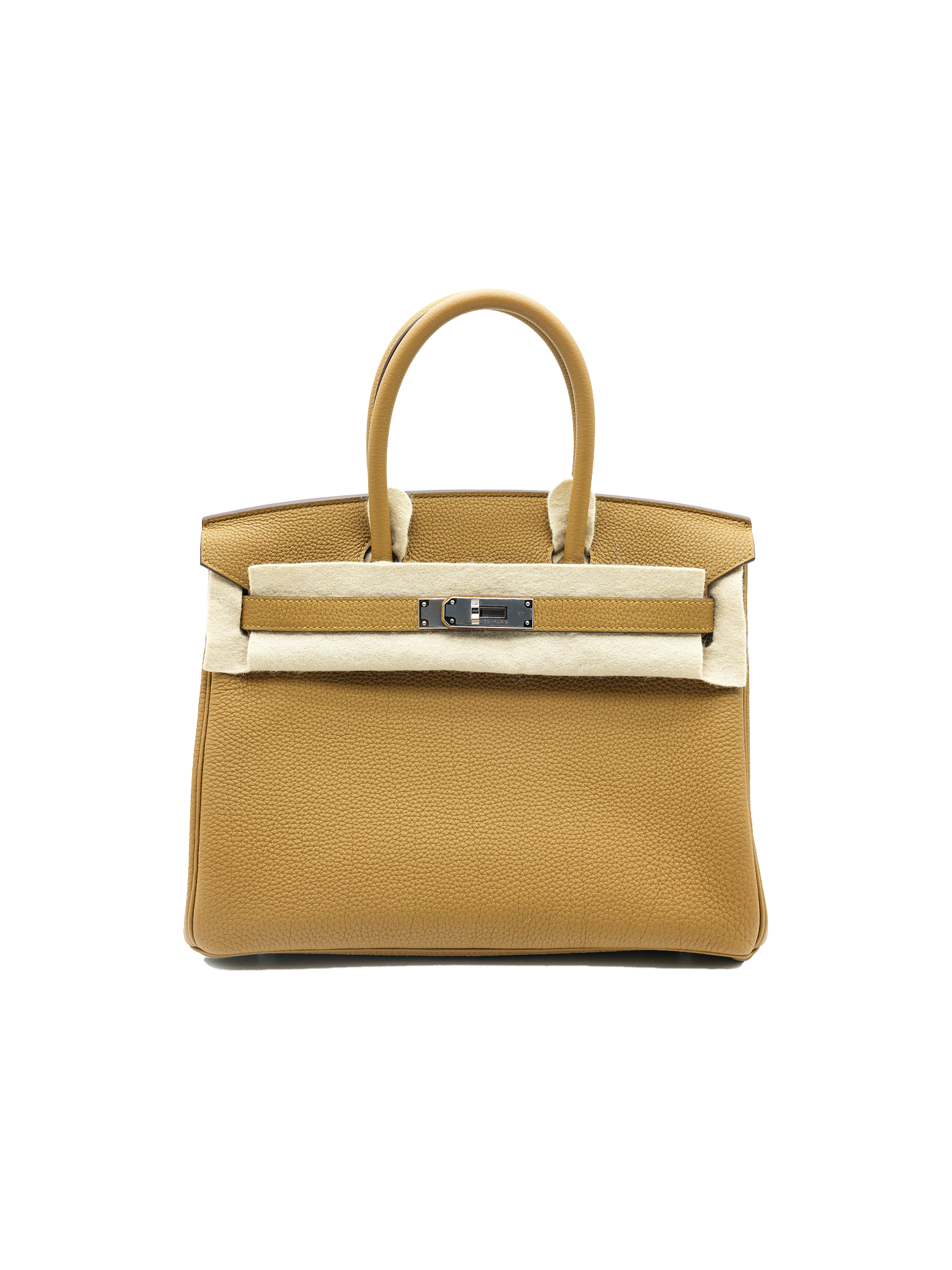 PRE-LOVED BIRKIN 30 TOGO BRONZE DORE PHW