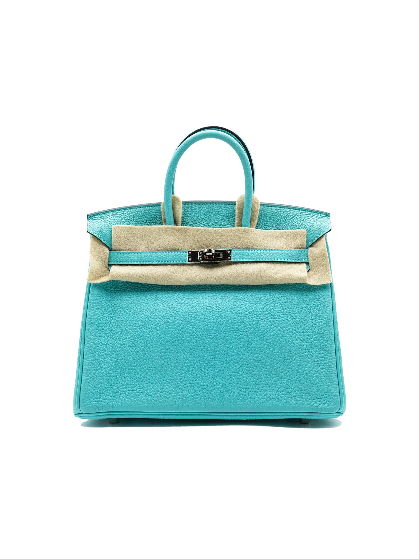 PRE-LOVED HERMÈS BIRKIN 25 TOGO BLEU ATOLL PHW
