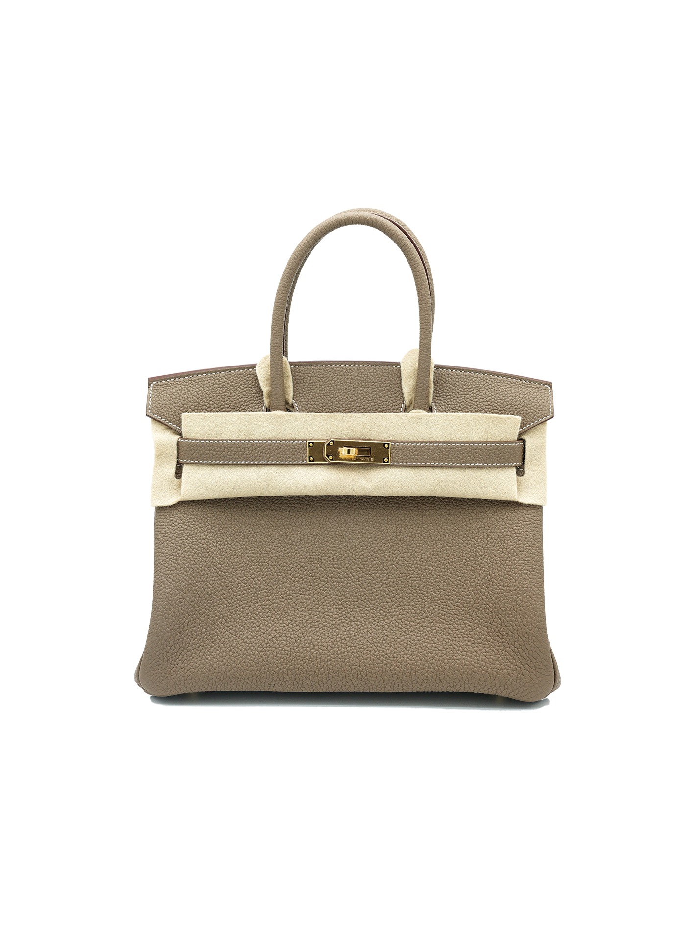 NEW HERMÈS BIRKIN 30 TOGO ETOUPE GHW