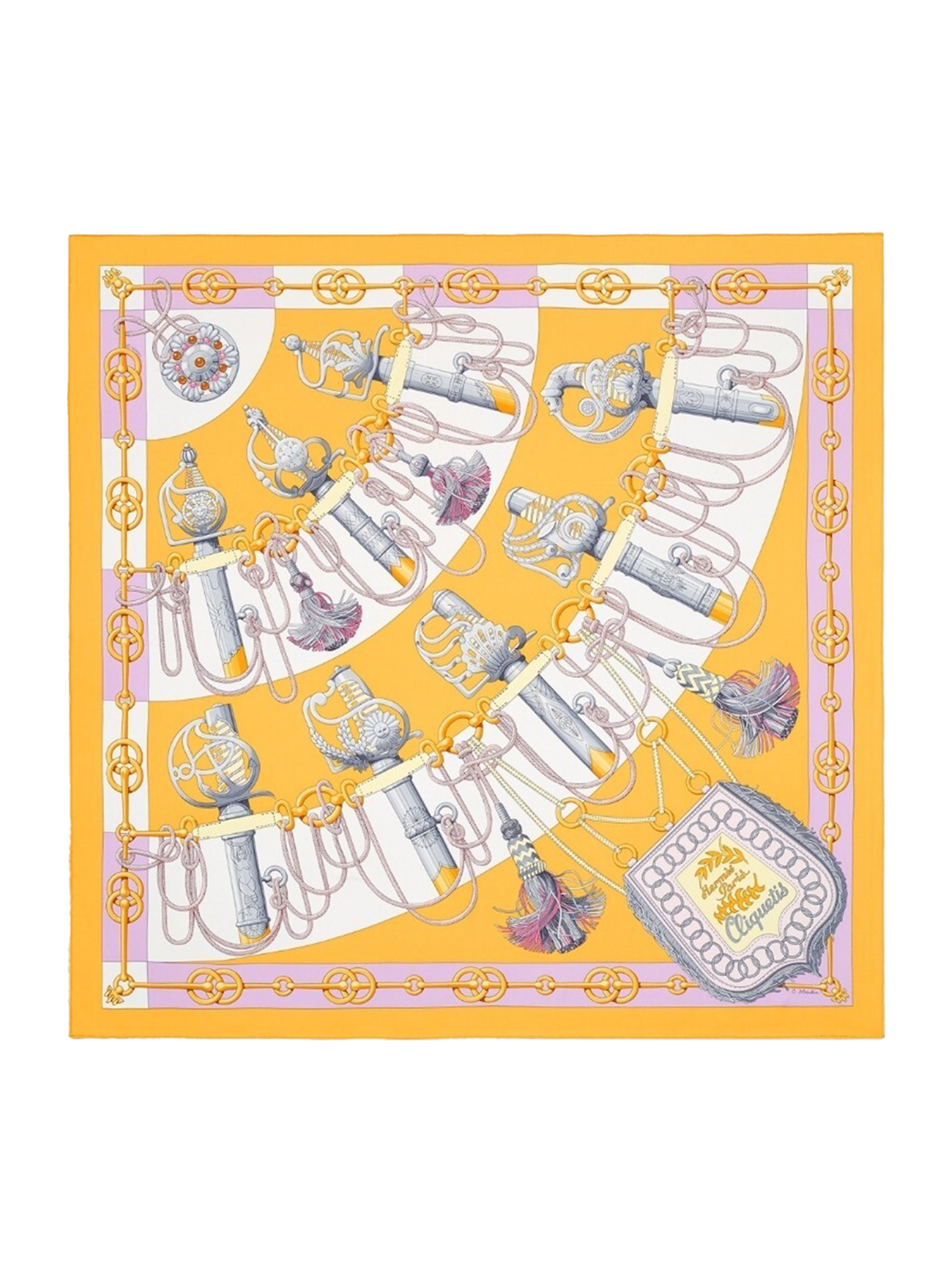 NEW HERMÈS SCARF CLIQUETIS SCARF