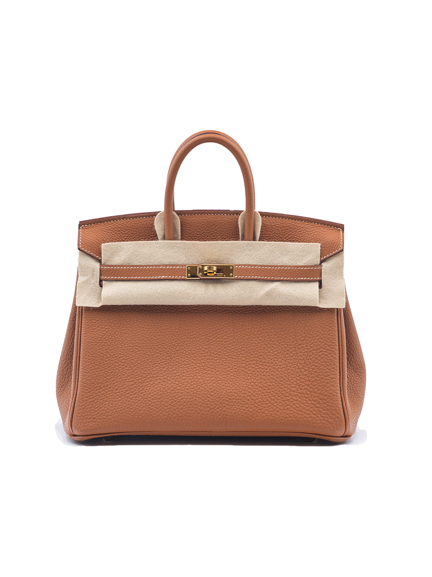 USED HERMES BIRKIN 25 TOGO GOLD GHW