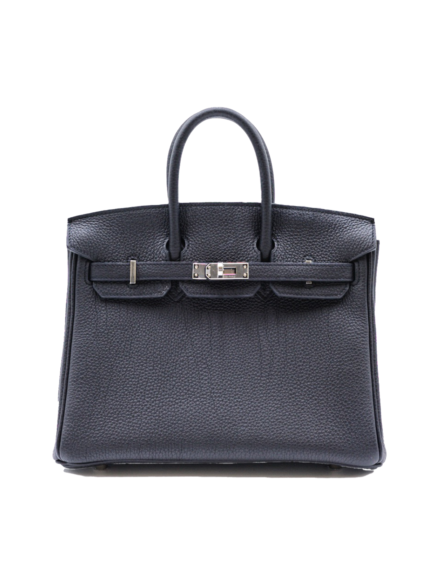 USED HERMES BIRKIN 25 TOGO BLACK PHW