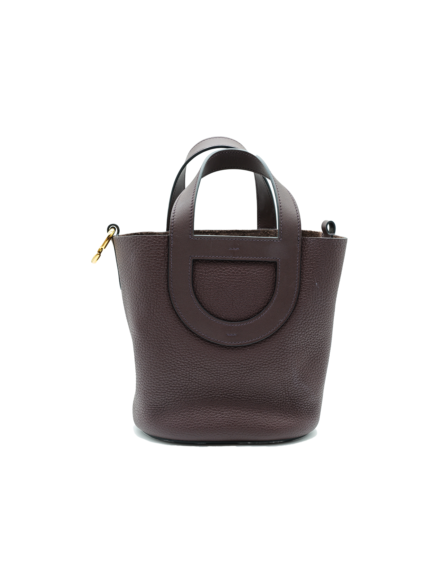 PRE-LOVED HERMES IN THE LOOP TAURILLON CLEMENCE/ SWIFT ROUGE GHW