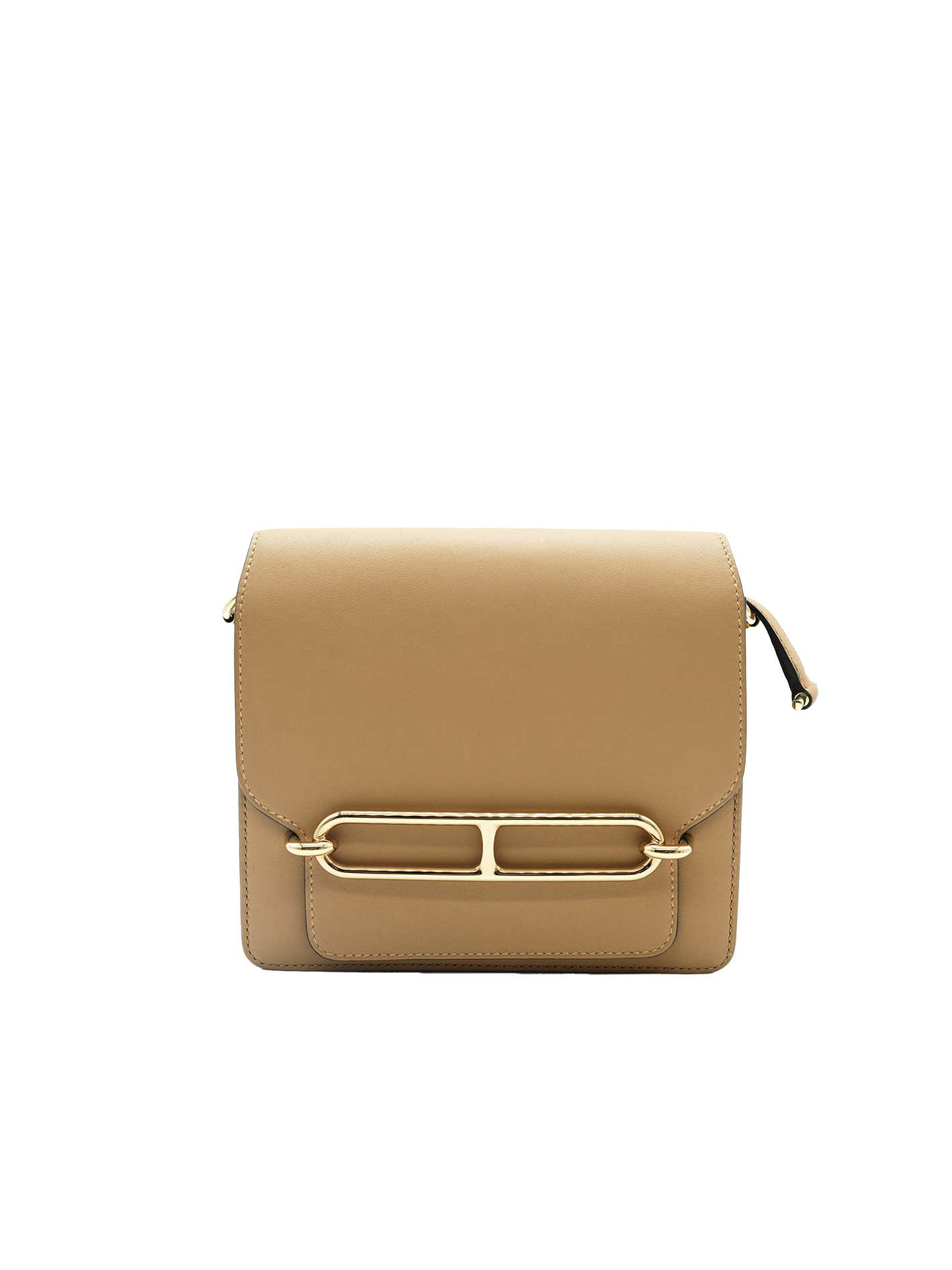 PRE-LOVED HERMÈS MINI ROULIS SWIFT CHAI PBHW