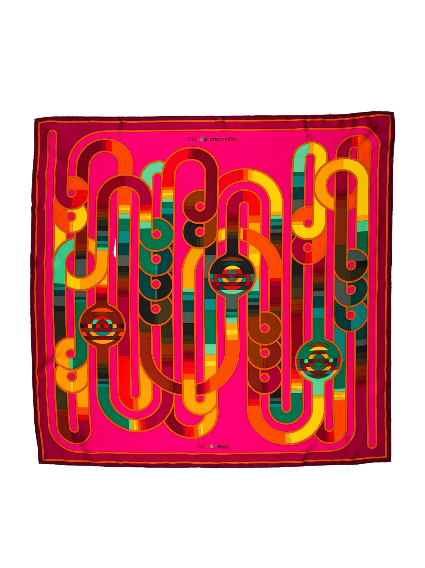 NEW HERMÈS MÉLODIE CHROMATIQUE SCARF