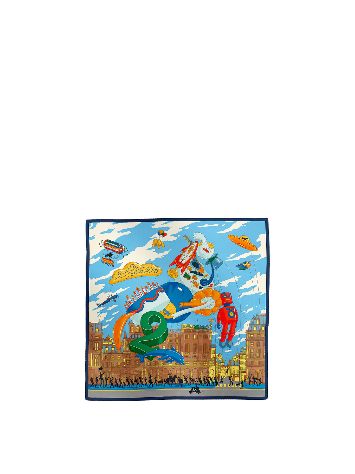 NEW HERMÈS PARADE SCARF