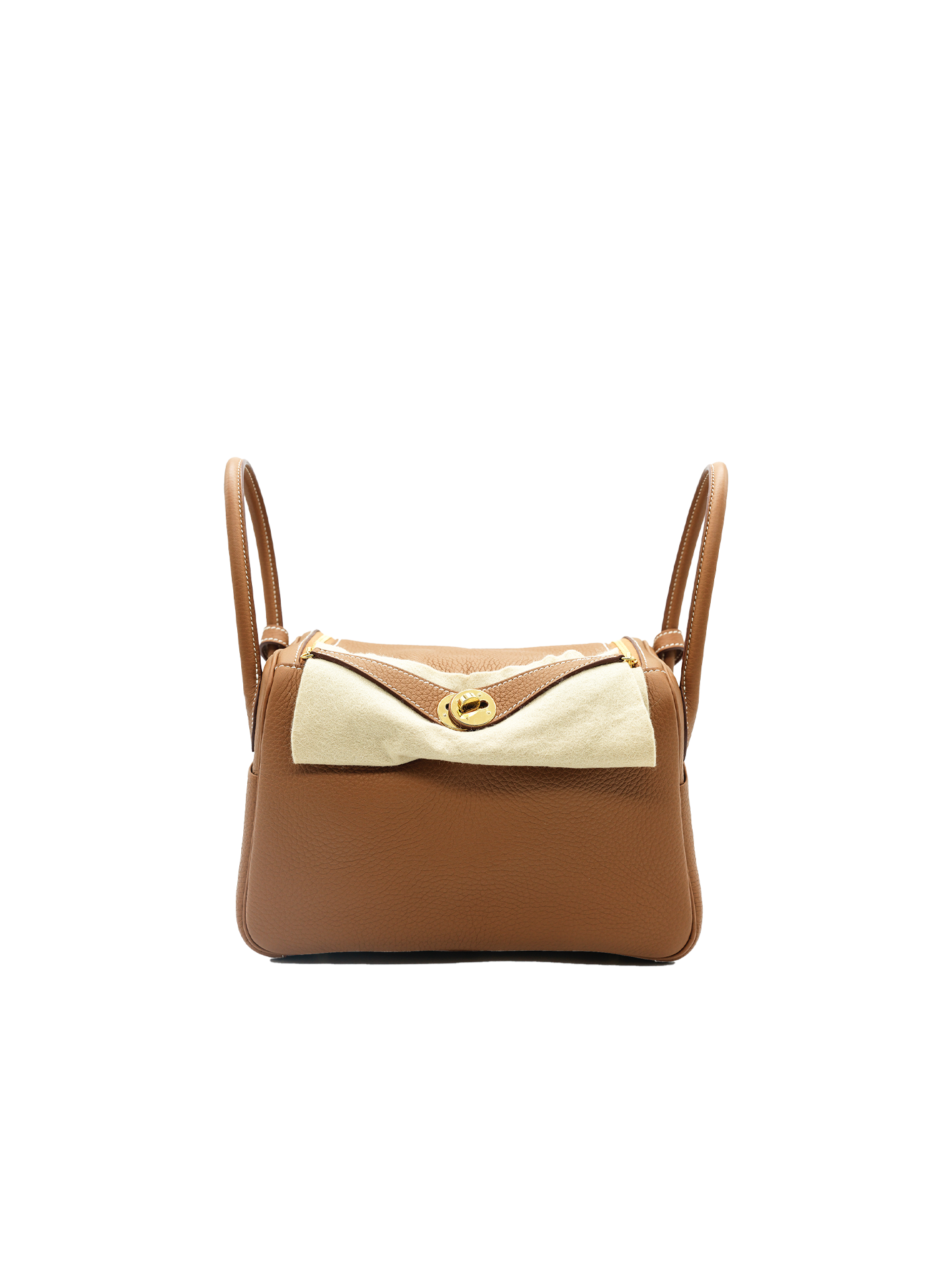 PRE-LOVED HERMÈS LINDY 26 TAURILLON CLEMENCE GOLD GHW