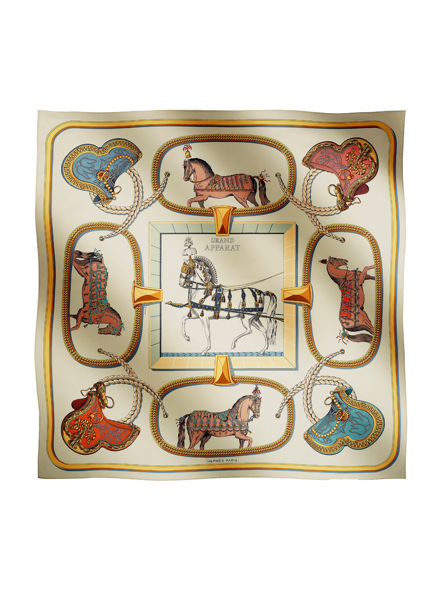 NEW HERMÈS GRAND APPARAT FOREVER SCARF