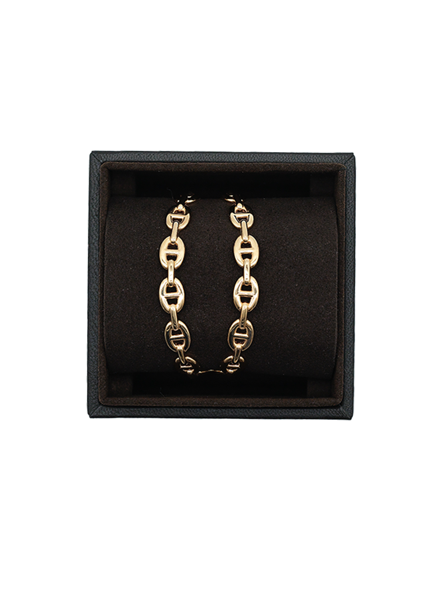 NEW HERMÈS CHAINE D'ANCRE ENCHAINNEE BRACELET RGHW