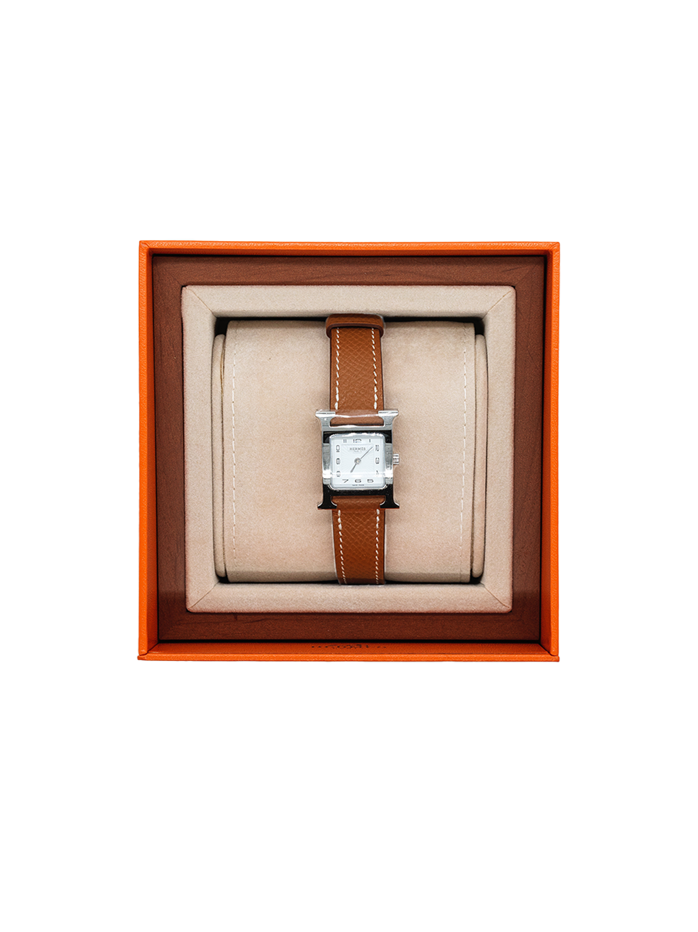 NEW HERMÈS HEURE H WATCH GOLD