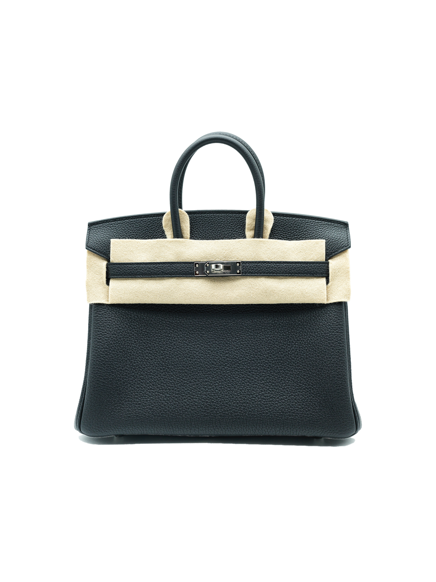 NEW HERMES BIRKIN 25 TOGO BLACK PHW