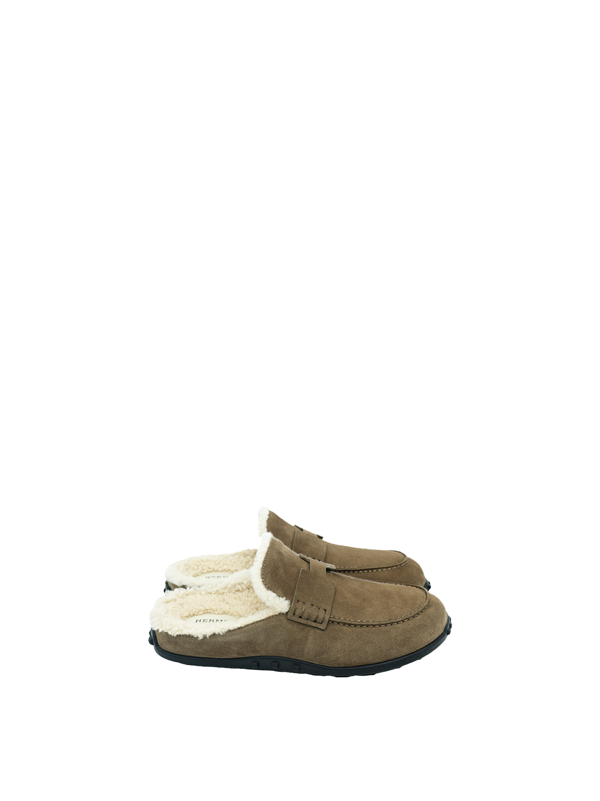 NEW HERMÈS MIX MULE SHOE BEIGE SABLE