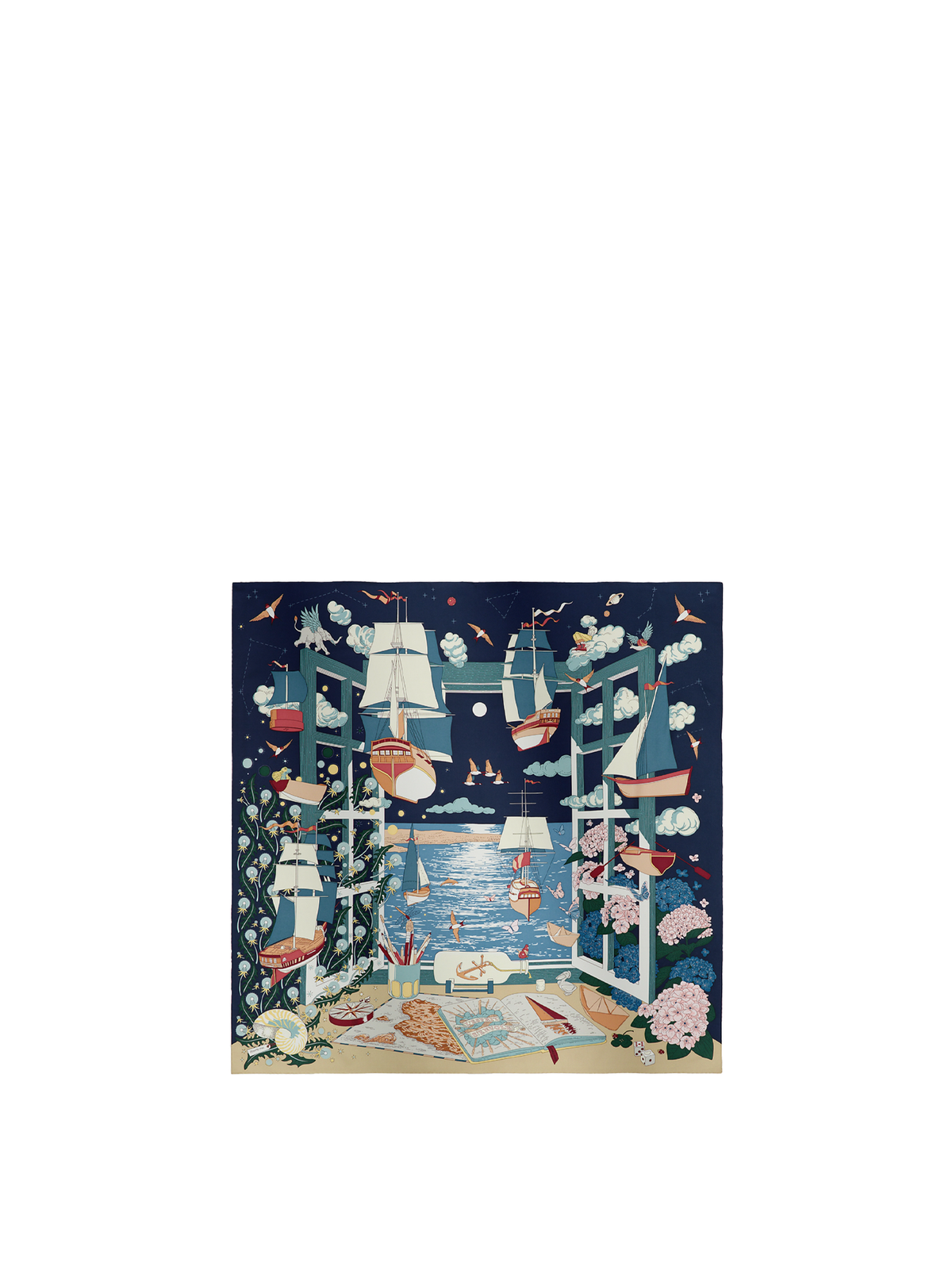 NEW HERMÈS L'ESPRIT S'ENVOLE SCARF