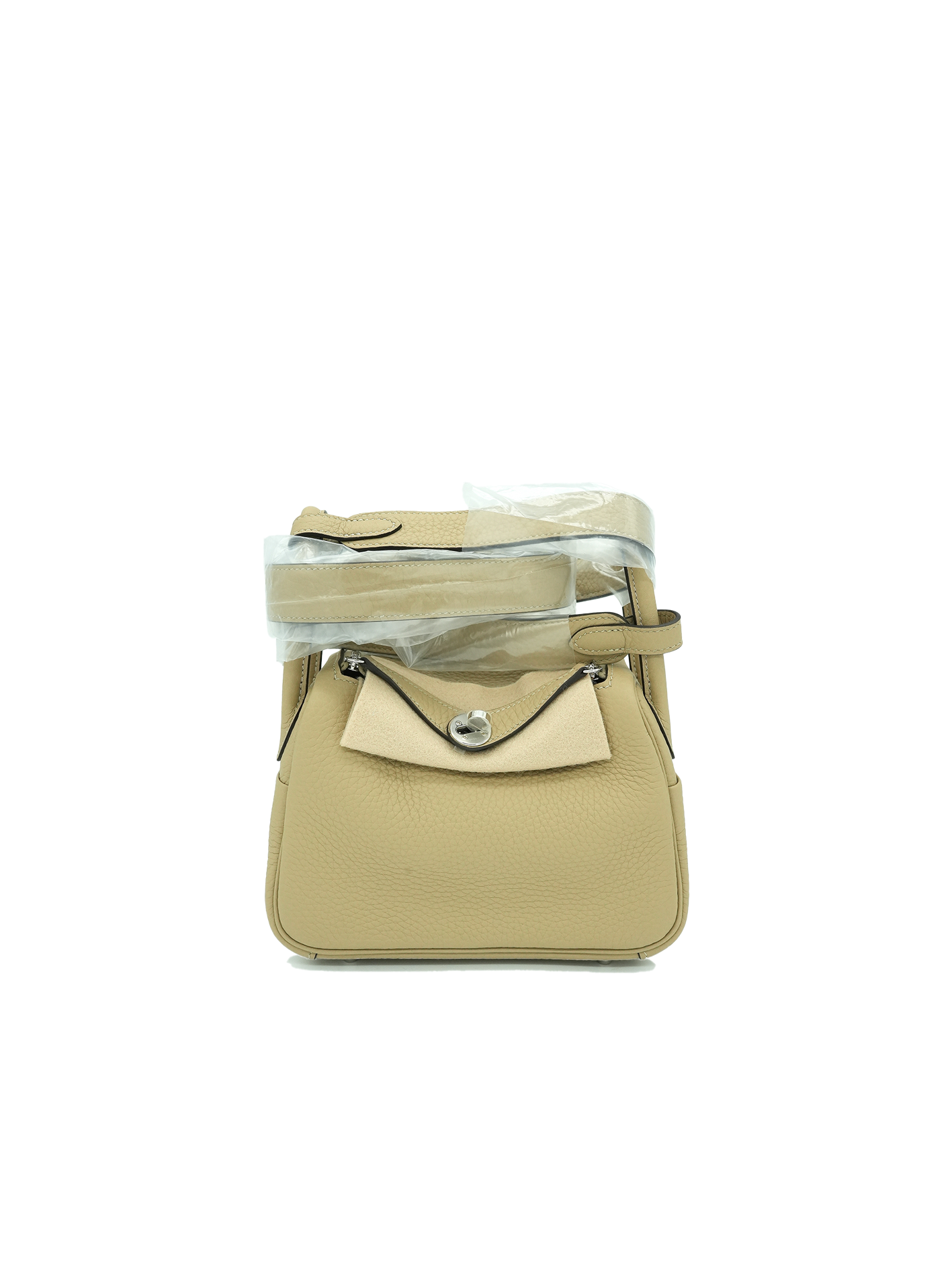 NEW HERMÈS MINI LINDY TAURILLON CLEMENCE TRENCH PHW