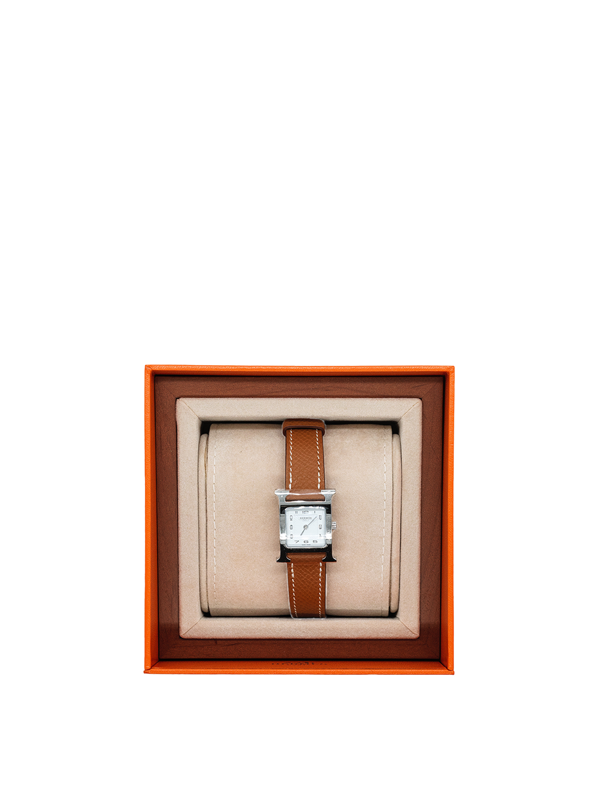 NEW HERMÈS HEURE H WATCH GOLD
