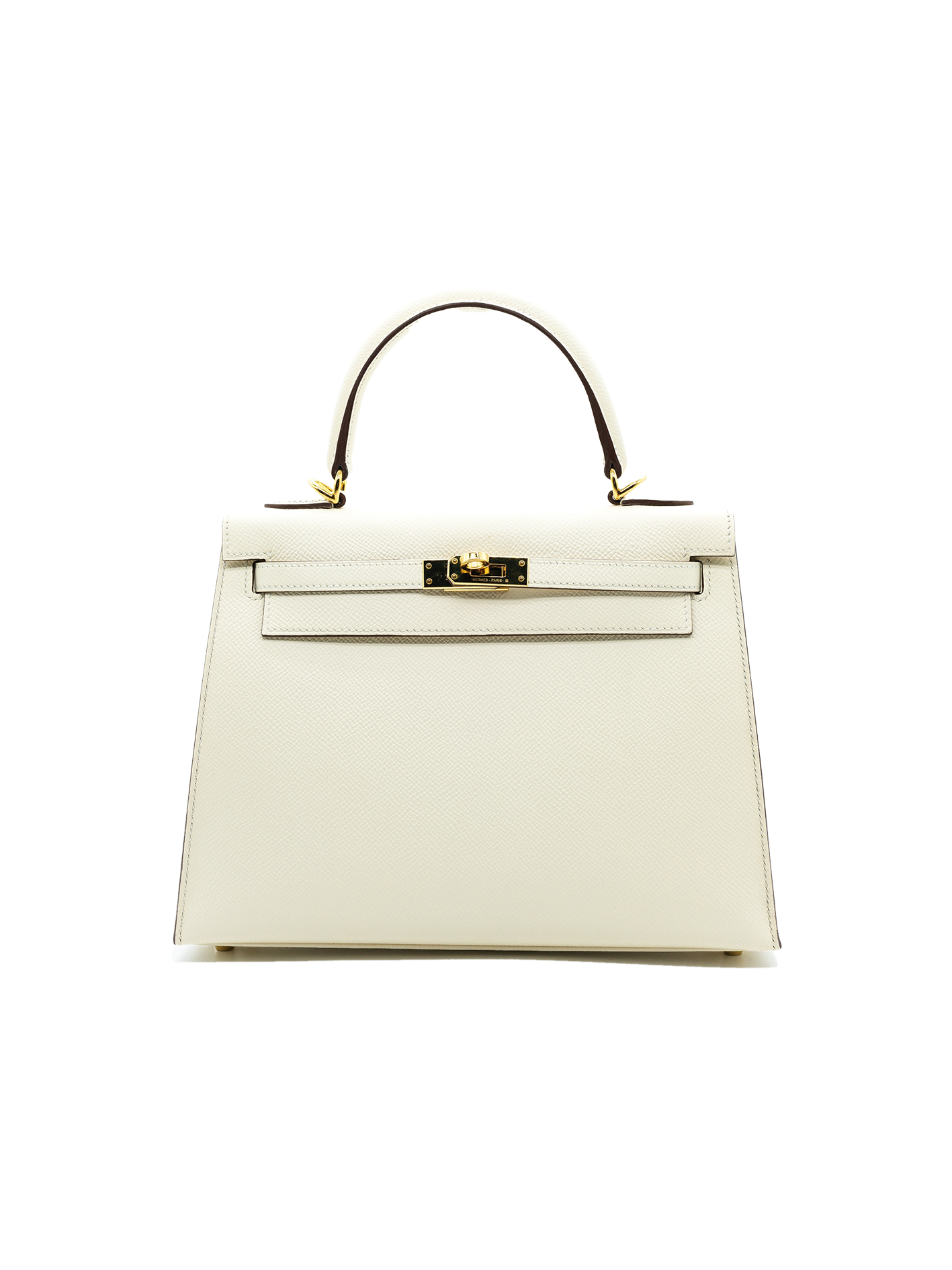 PRE-LOVED HERMÈS KELLY 25 EPSOM NATA GHW
